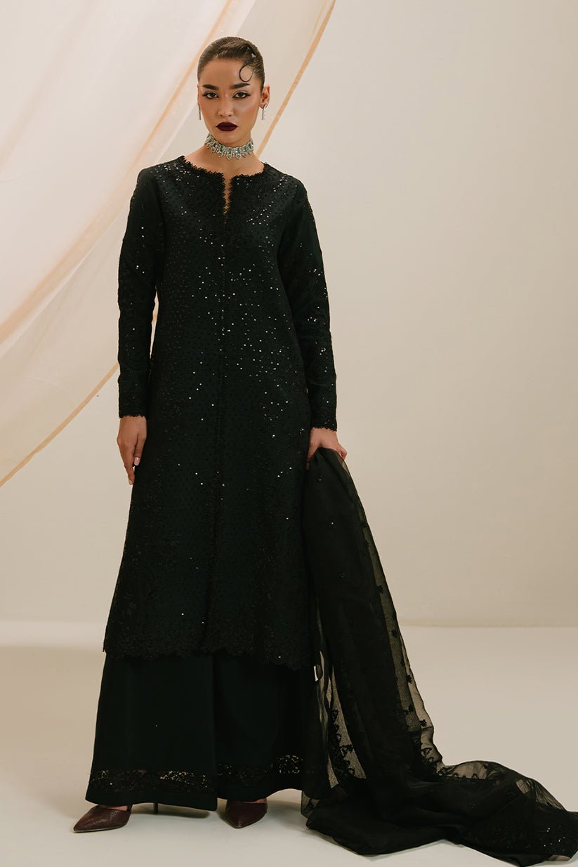Pakistani Embroidered Suit 3 Piece Orbit Noire-Ayz-43 Formal Collection | Latest Pakistani Punjabi Suits Salwar Kameez Designer wear.