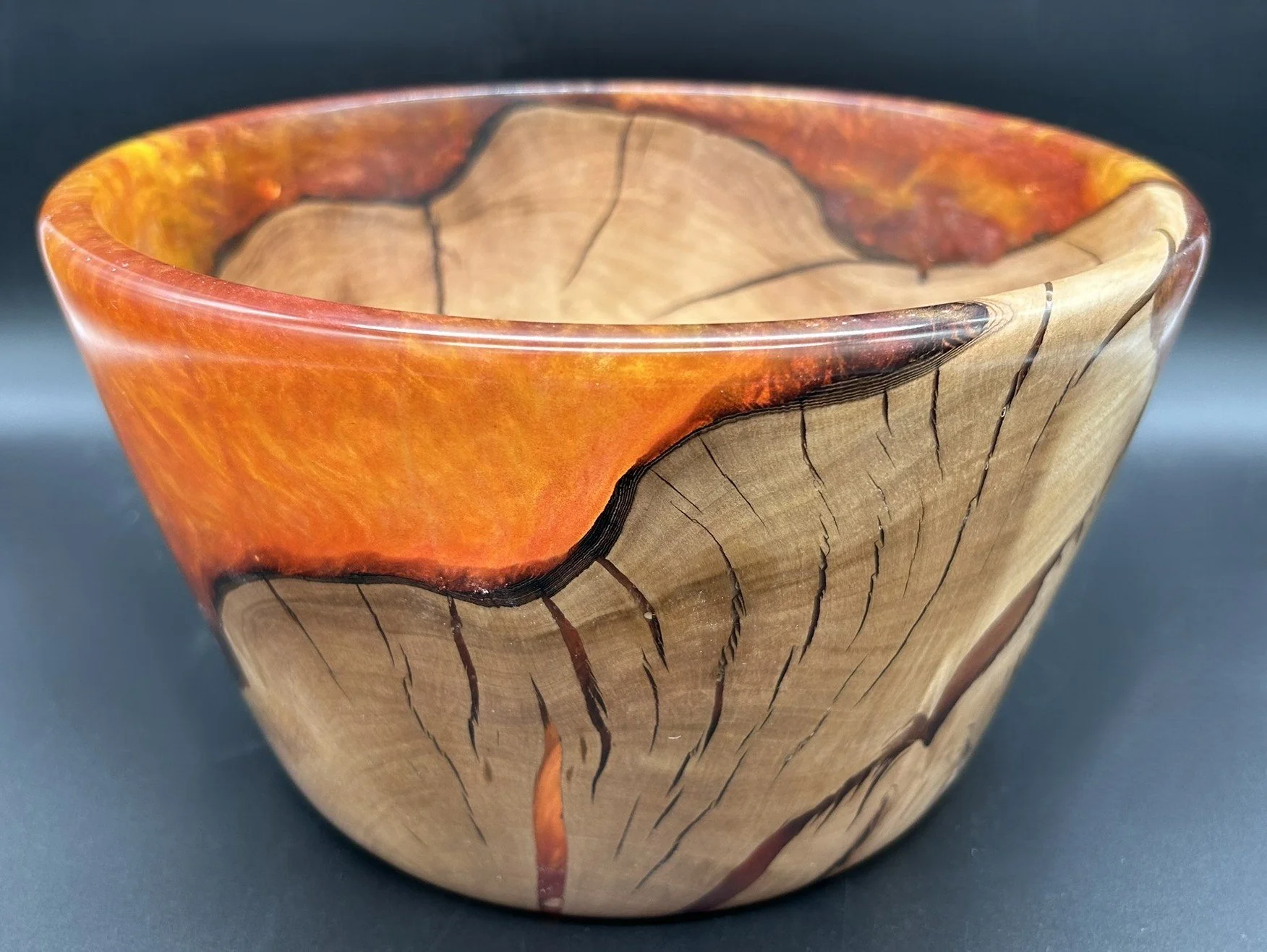 Spalted Maple Fire Bow