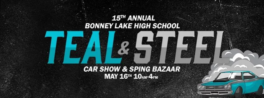 Bonney Lake High School Teal & Steel Car Show 