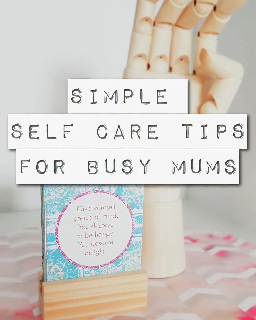 Self care for busy mums.. that's impossible when juggling meals, chores, drop offs, exercise and keeping kids occupied right? Wrong.. well somewhat!

As a mum to 2 that does most of the cooking, kid management (ie lunchboxes, making sure they're orga
