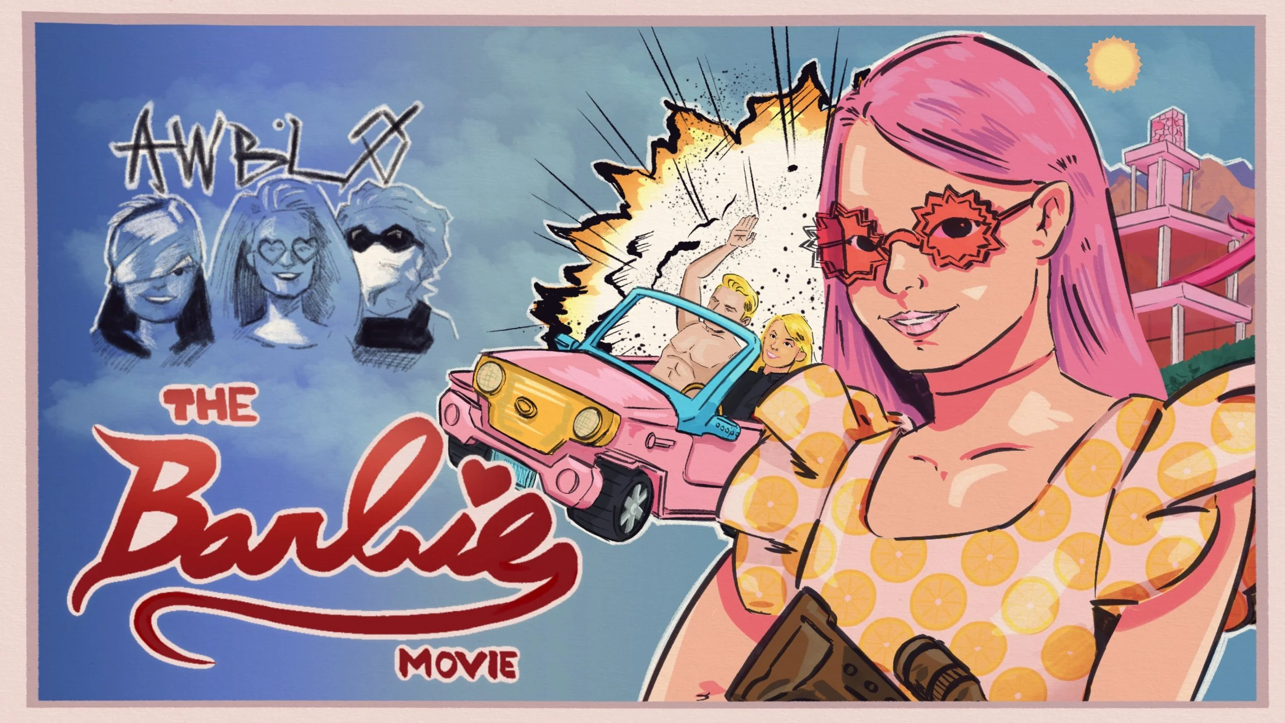 'The Barbie Movie' - 2025, Procreate