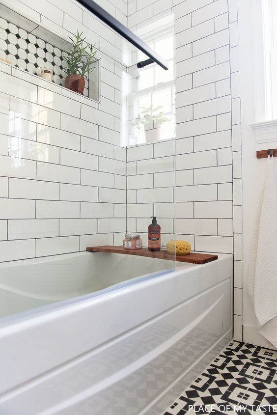 Classic Subway Tile Toni Schefer Design, How To Subway Tile A Bathroom