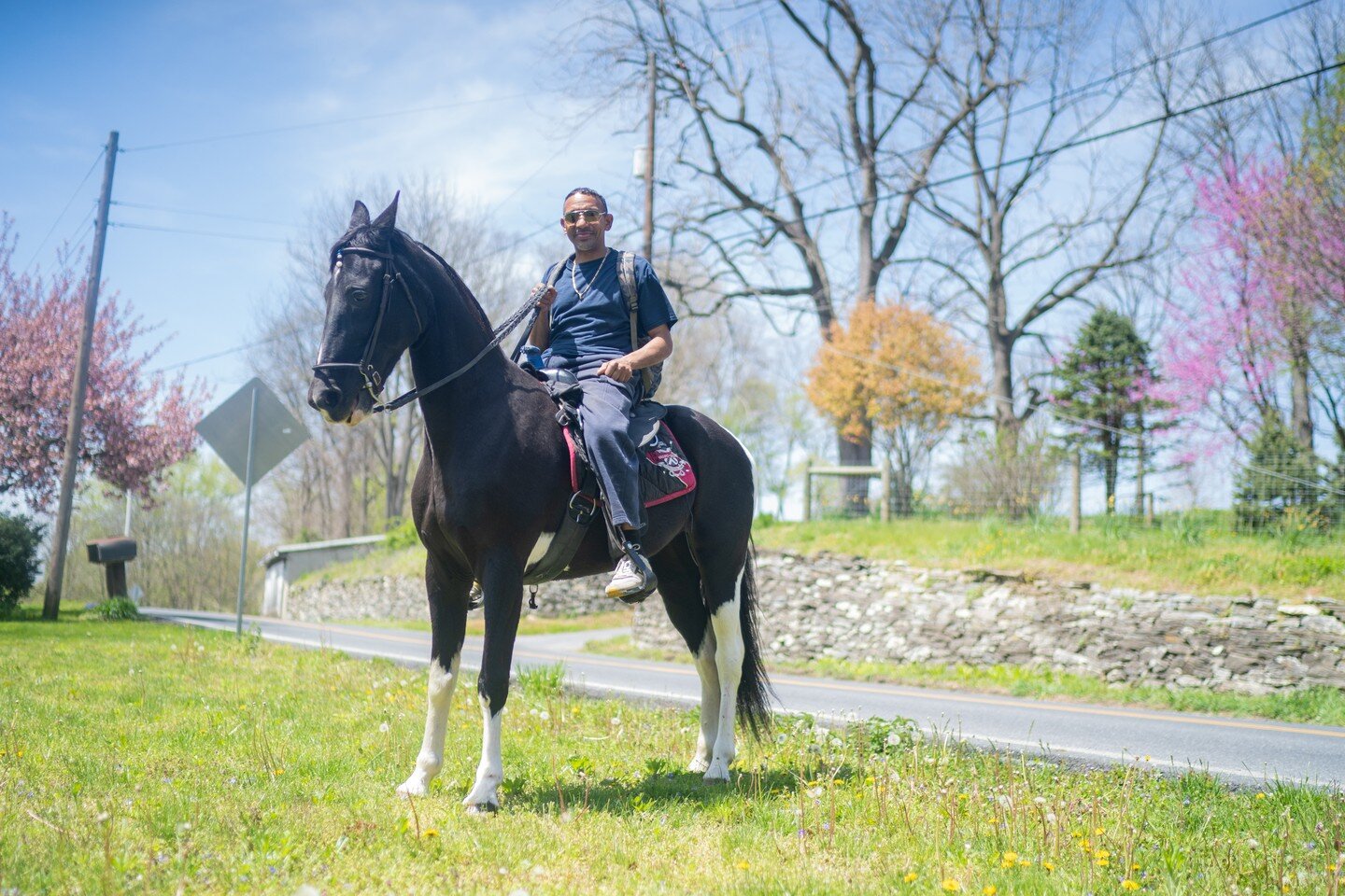 .
&quot;This is my pet horse Jaya. When I was younger, my Dad rode horses on his farm in Puerto Rico..I'm from Lancaster City but we spent our summers there. He had the same kind of horse..
I barley get time to have &quot;me time&quot; so this is me 