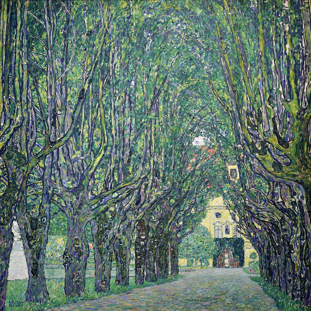 Allee zum Schloss Kammer, 1912