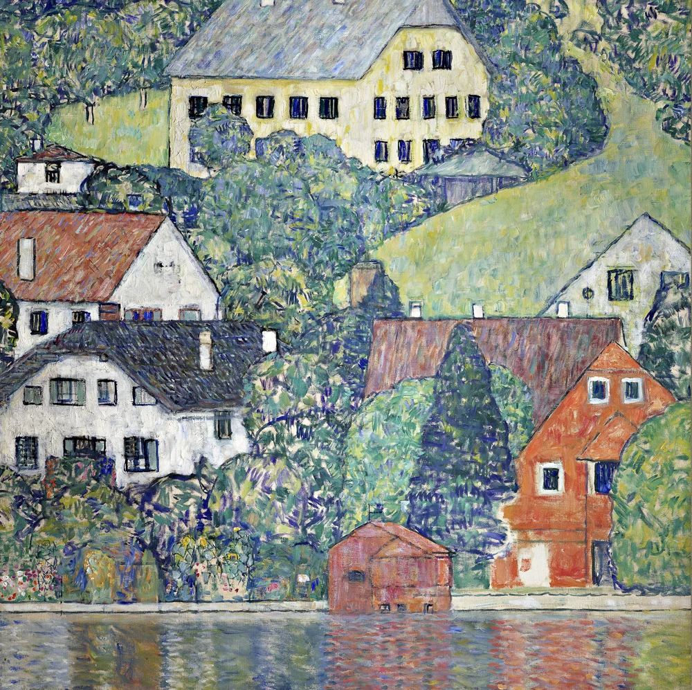Häuser in Unterach am Attersee, 1915/16