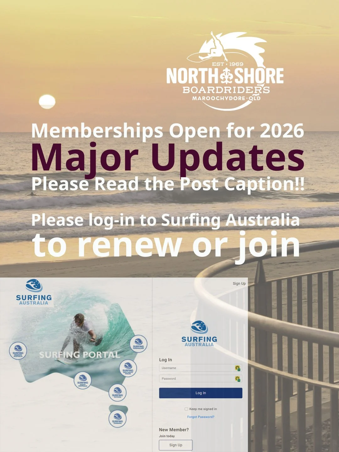 Memberships Open for 2026 – Major Updates for North Shore Board Riders