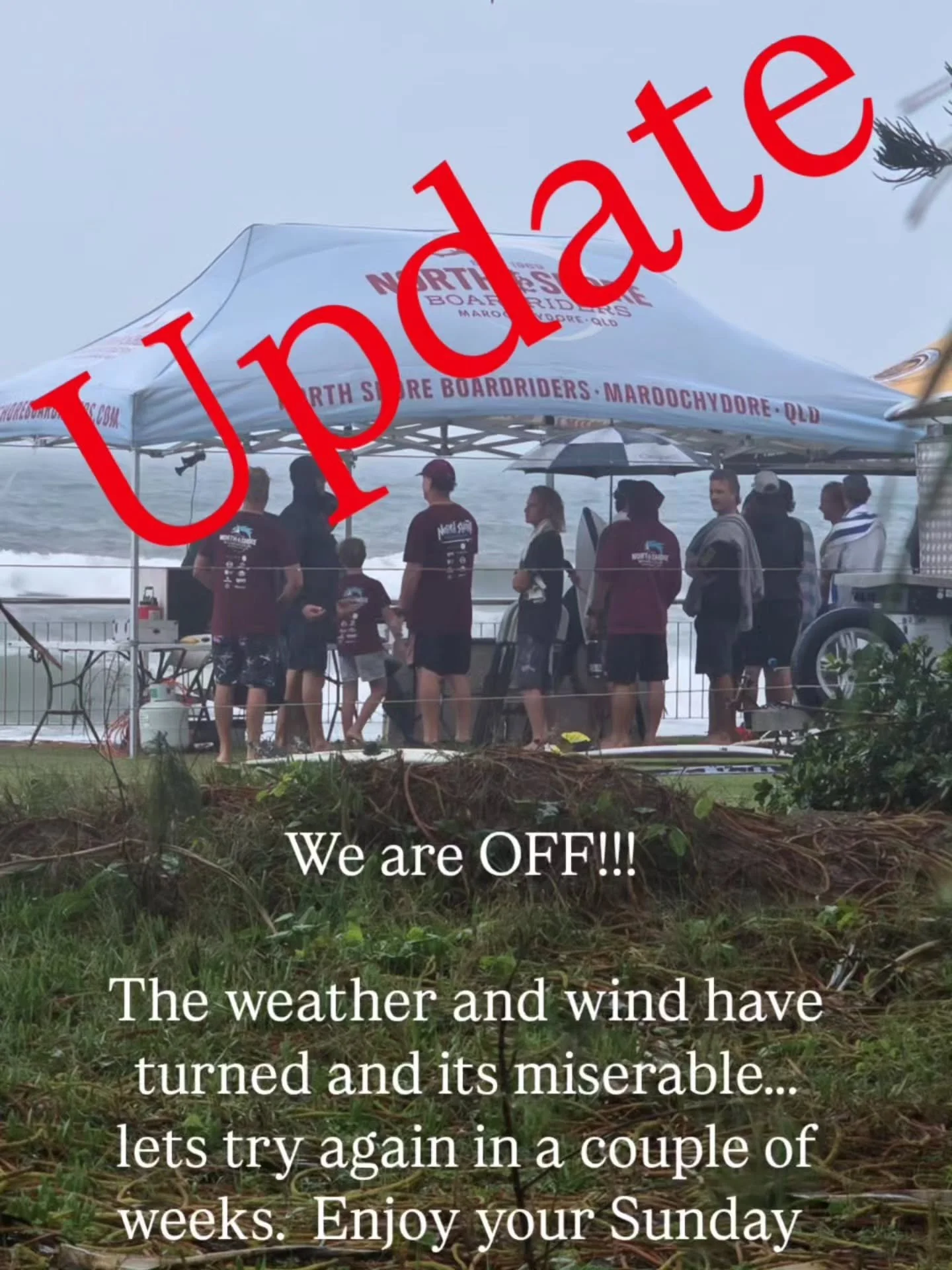 Update - we are off... lets try again in a couple of weeks.