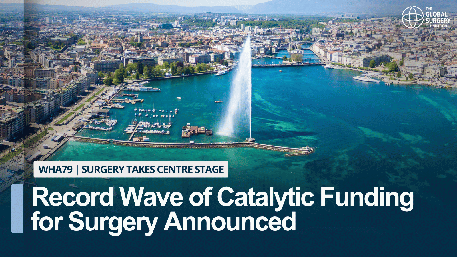 Surgery Takes Centre Stage at WHA79 — with a Record Wave of Catalytic Funding