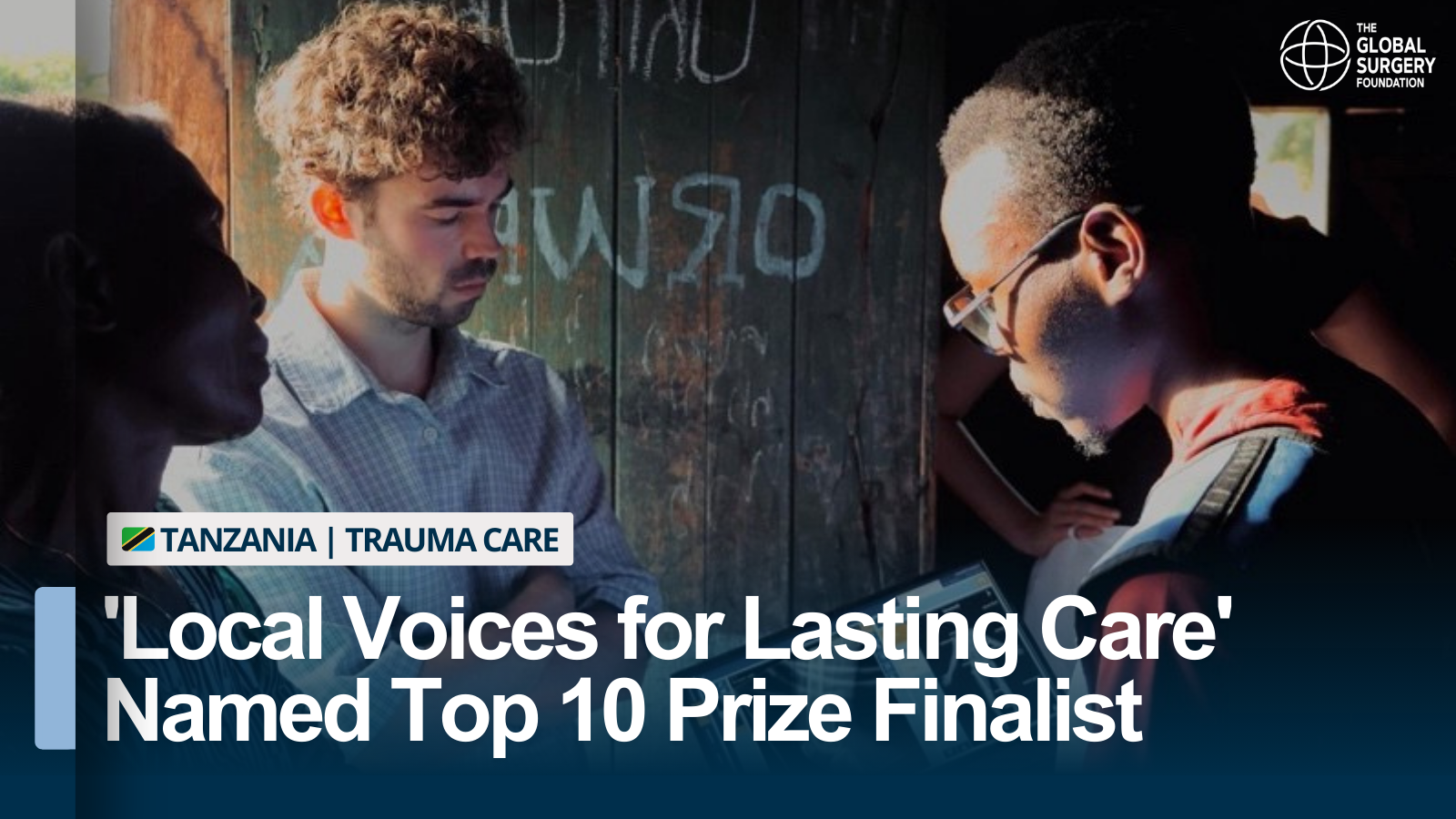 "Local Voices for Lasting Care" Shortlisted for the Albert Schweitzer Prize 2026
