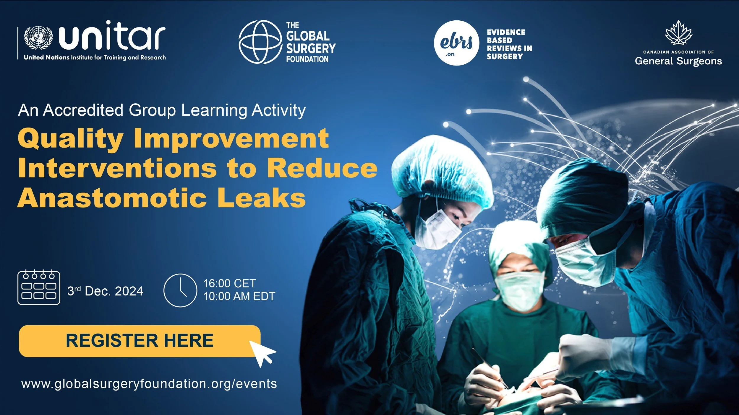 Watch: Quality Improvement Interventions to Reduce Anastomotic Leaks