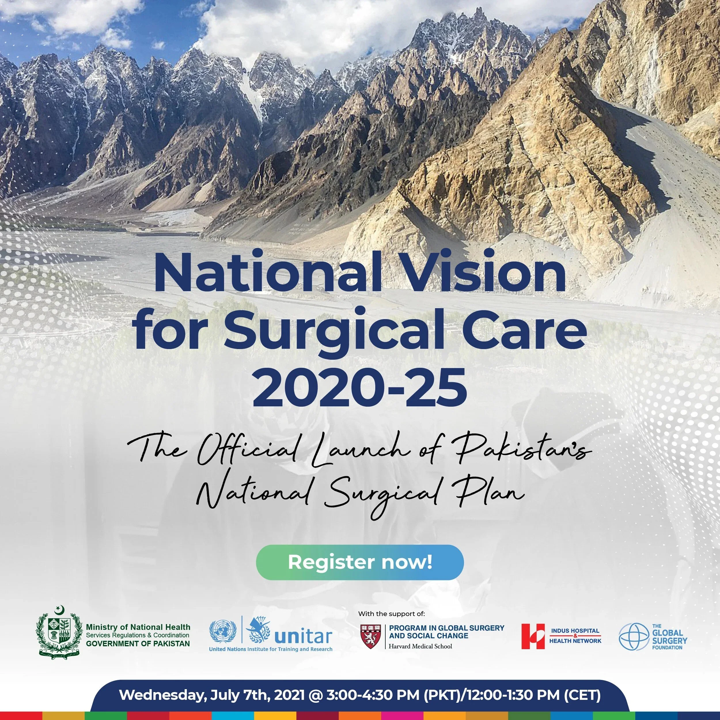 Watch: The Official Launch of Pakistan's National Surgical Plan