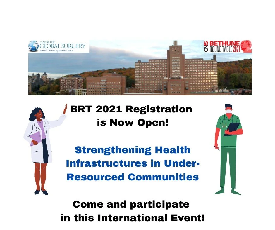 Bethune Round Table on Strengthening Health Infrastructures in Under-Resourced Communities 2021