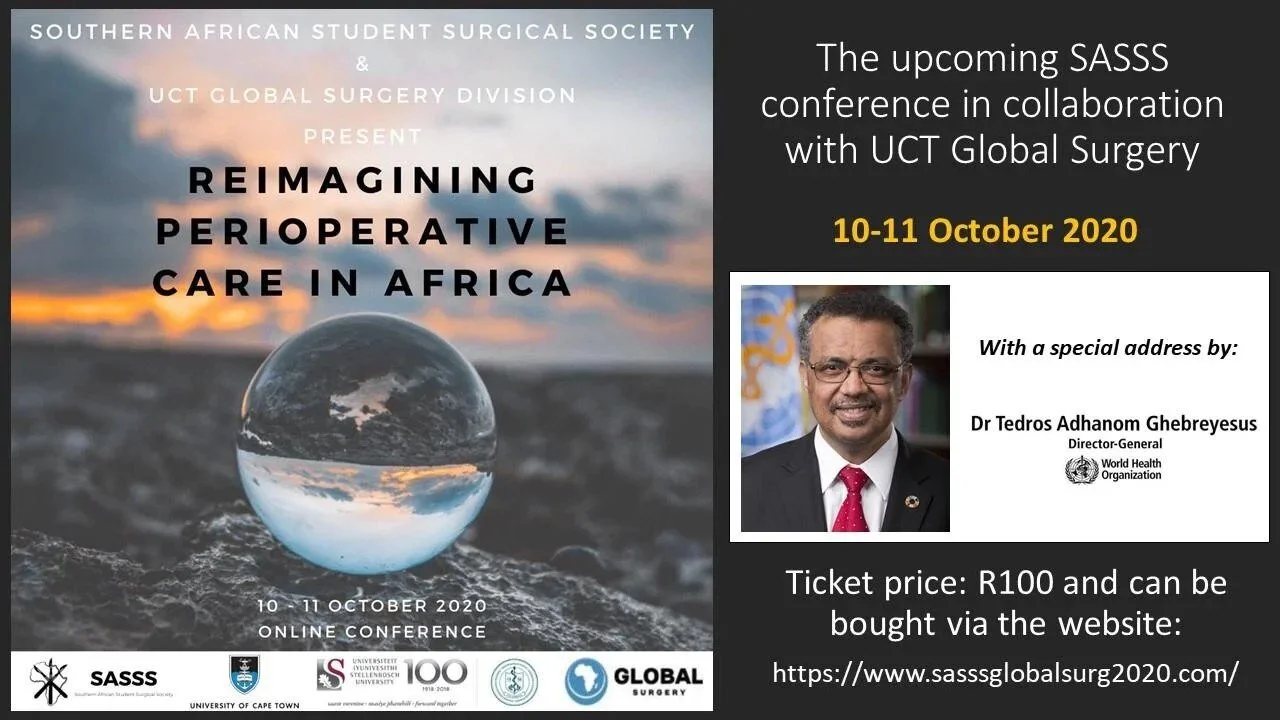 Reimagining Perioperative Care in Africa, Online Conference, 10-11 October 2020