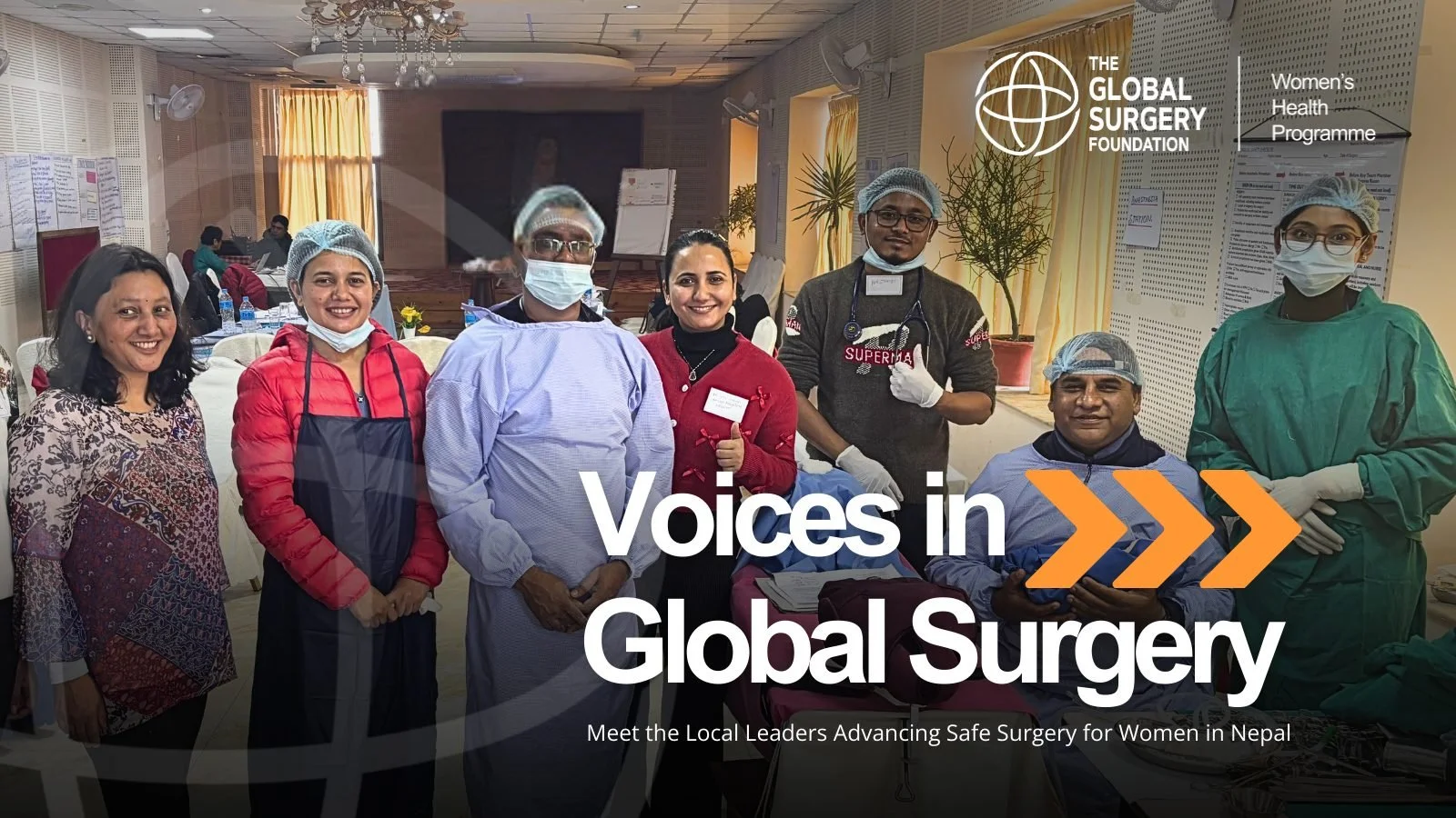 Group of women surgeons in Nepal: Voices in Global Surgery