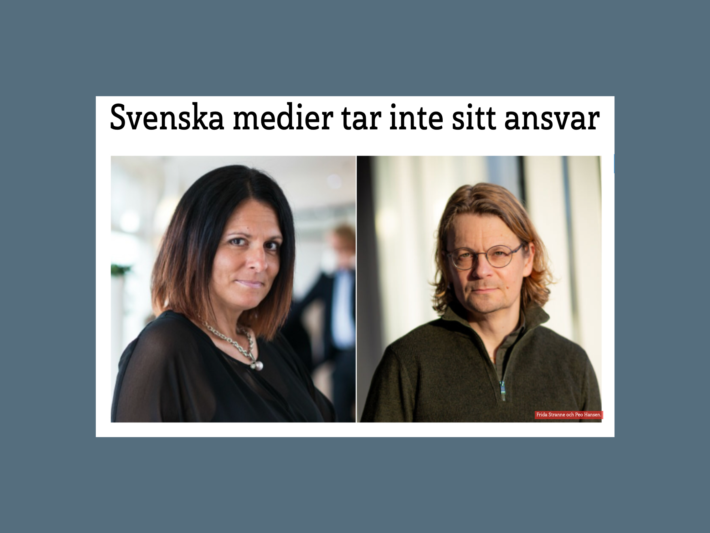 DAGENS ARENA: För att få en realistisk bild av kriget i Ukraina måste man vända sig till utländska medier.&nbsp;