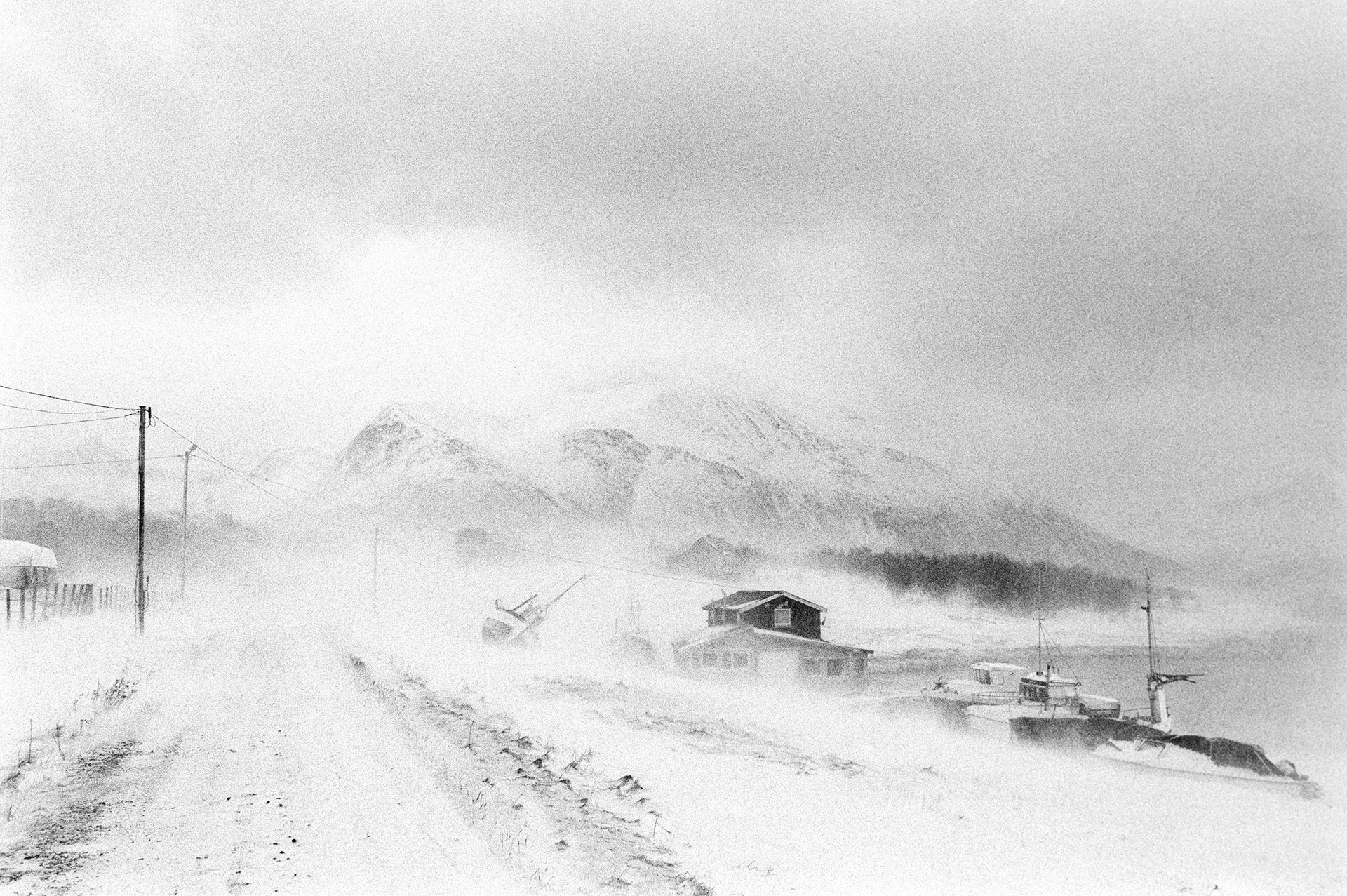  Only seven people inhabit the island of Tussøy in Arctic Norway. For two years I photographed the island and it resulted in the book Tussøy, published by Kehrer Verlag (2017).  When you live this close to nature, you have to adapt. The margins are n