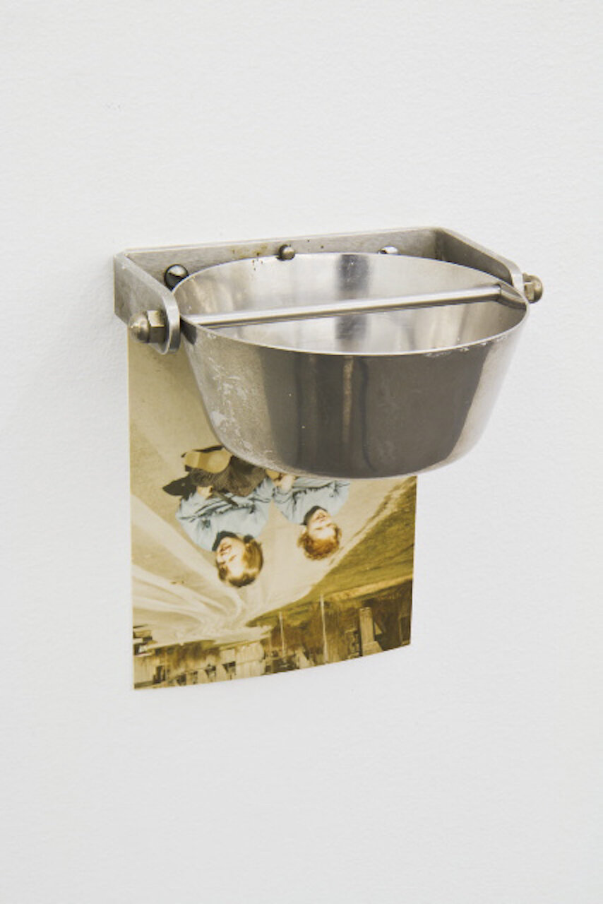 Rolf Nowotny Coal, 2012 ashtray and photograph