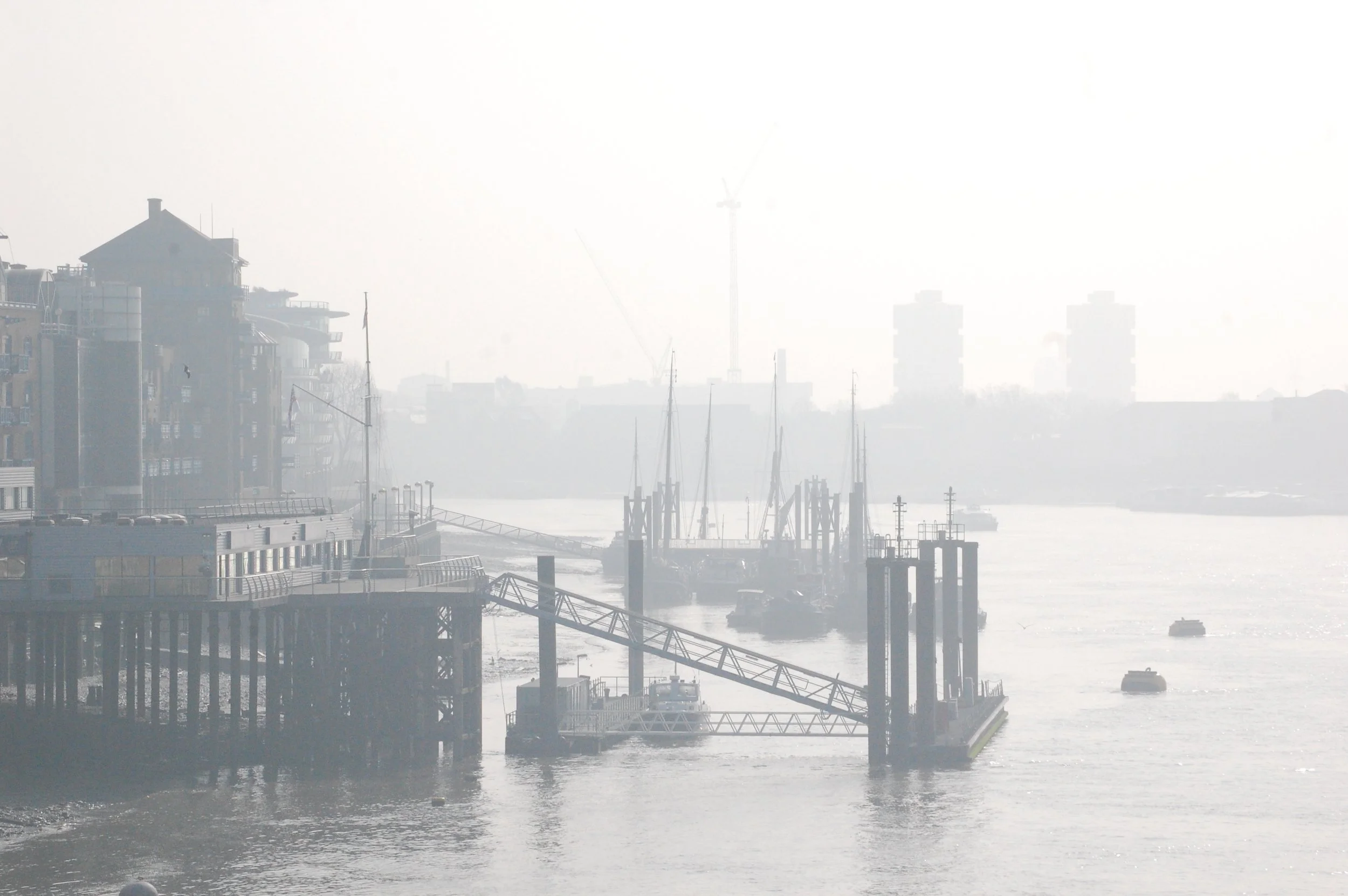 View from Tower Bridge, London.JPG