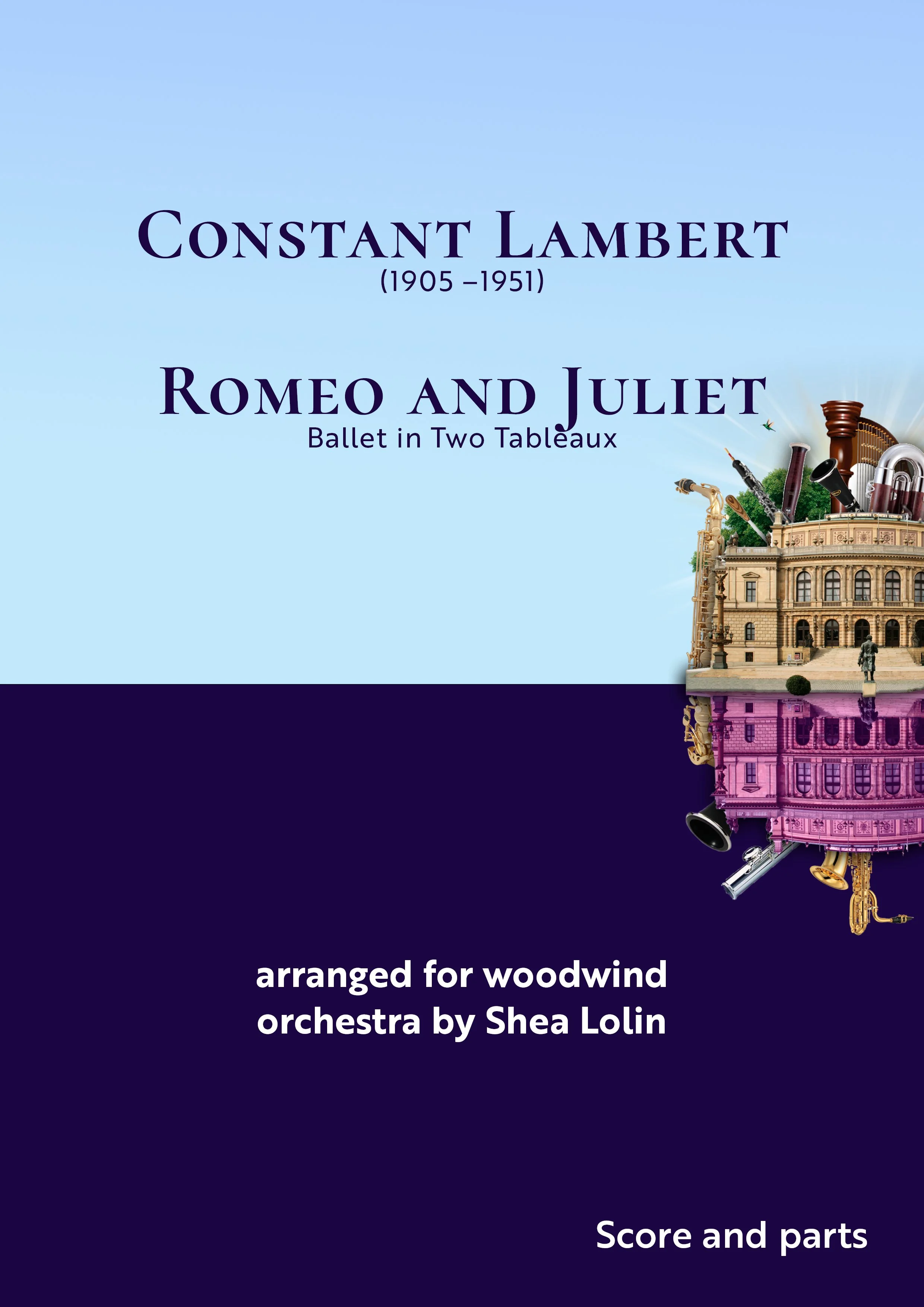 Constant Lambert Romeo and Juliet (sheet music)