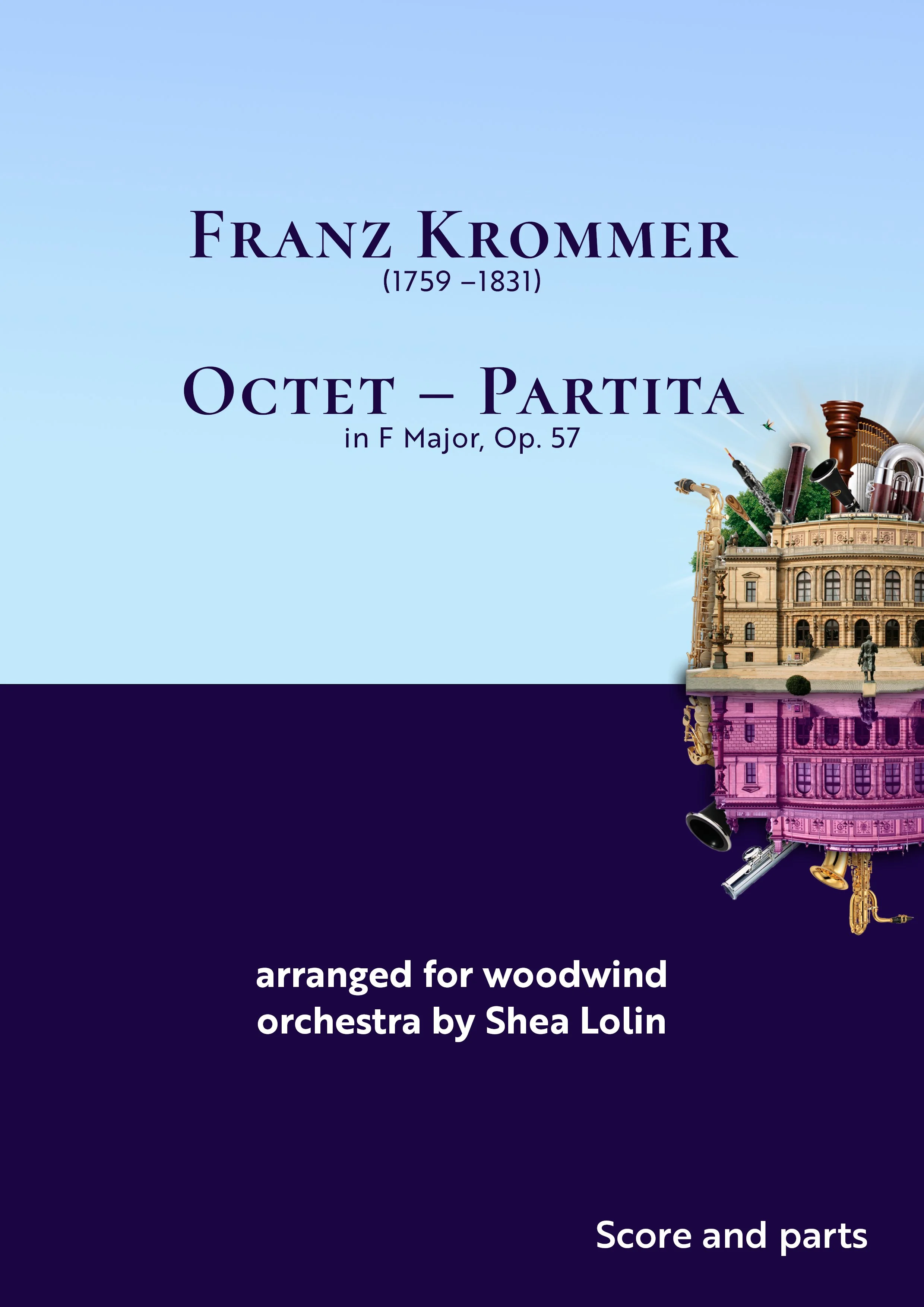 Franz Krommer Partita in F major, Op.57 (sheet music)