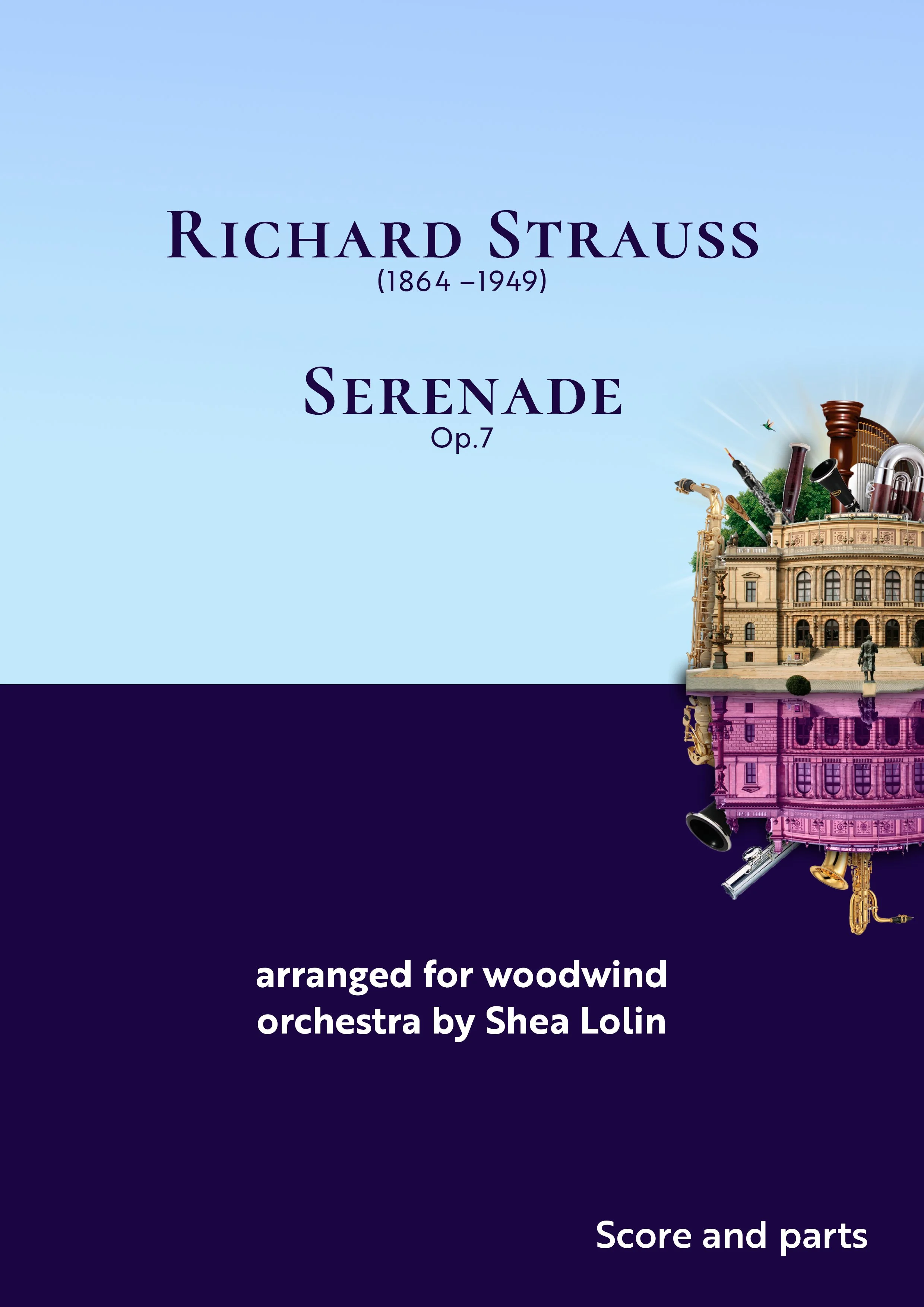 Richard Strauss Serenade, Op.7 (sheet music)