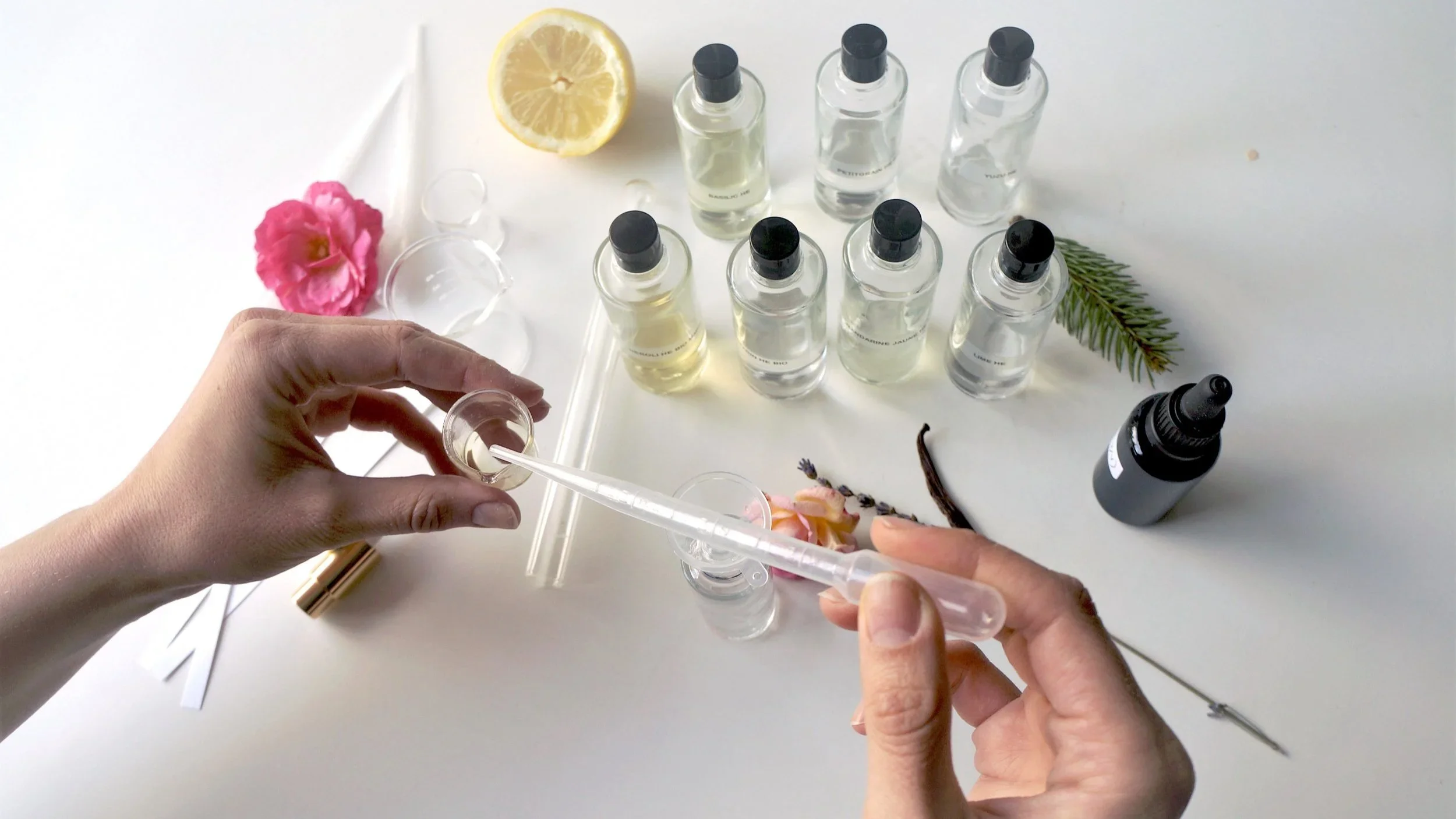 L'atelier du parfumeur : réserver ma place pour une initiation en COLLECTIF