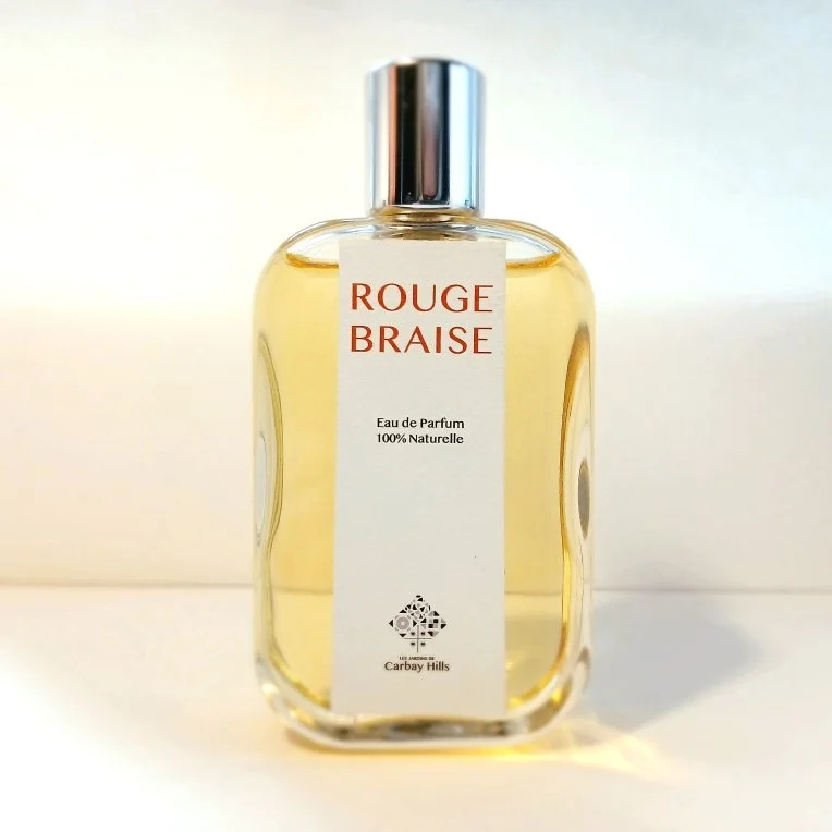 ROUGE BRAISE, parfum bois fumé, 100% naturel - 7,5 ml ou 100ml
