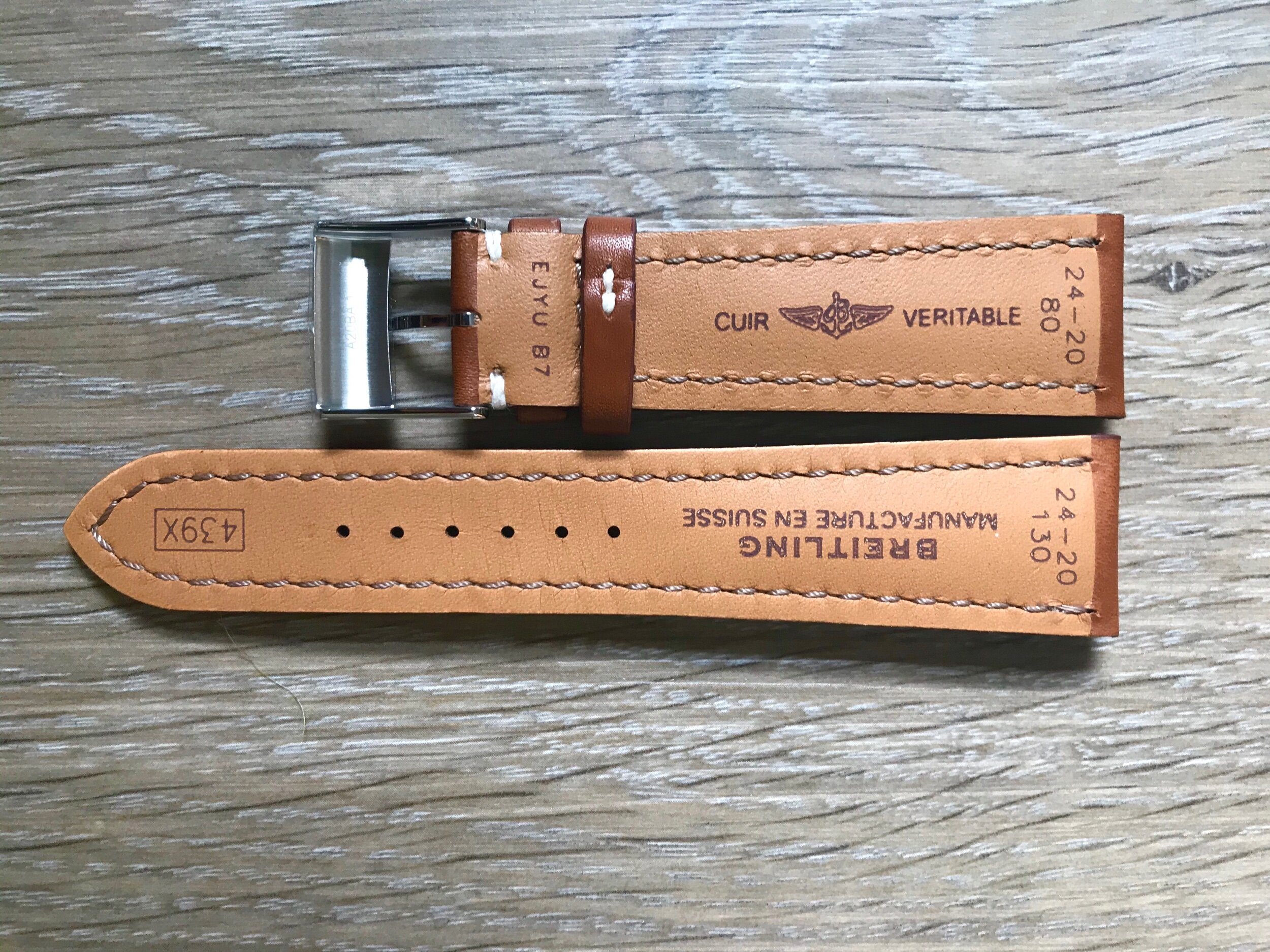 Other Breitling Watches Straps - Louis Vuitton Ebene No Logo