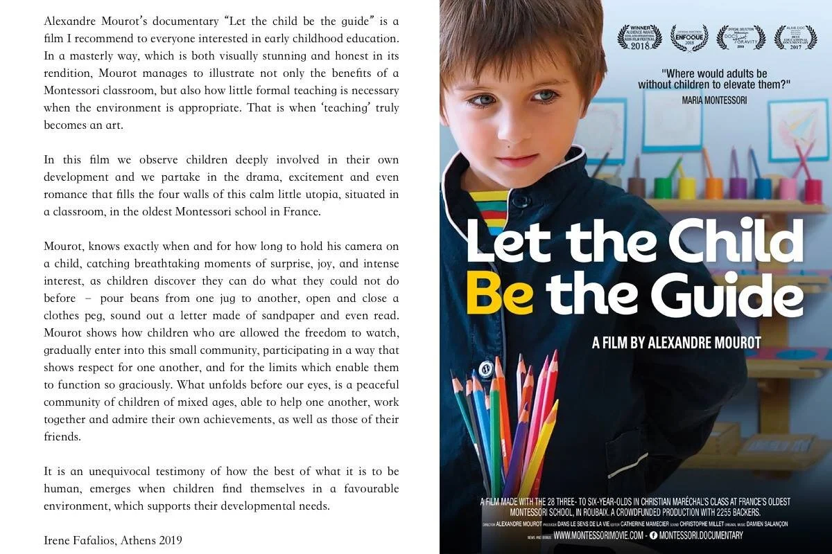 Montessori Film Screening: Let the Child Be the Guide