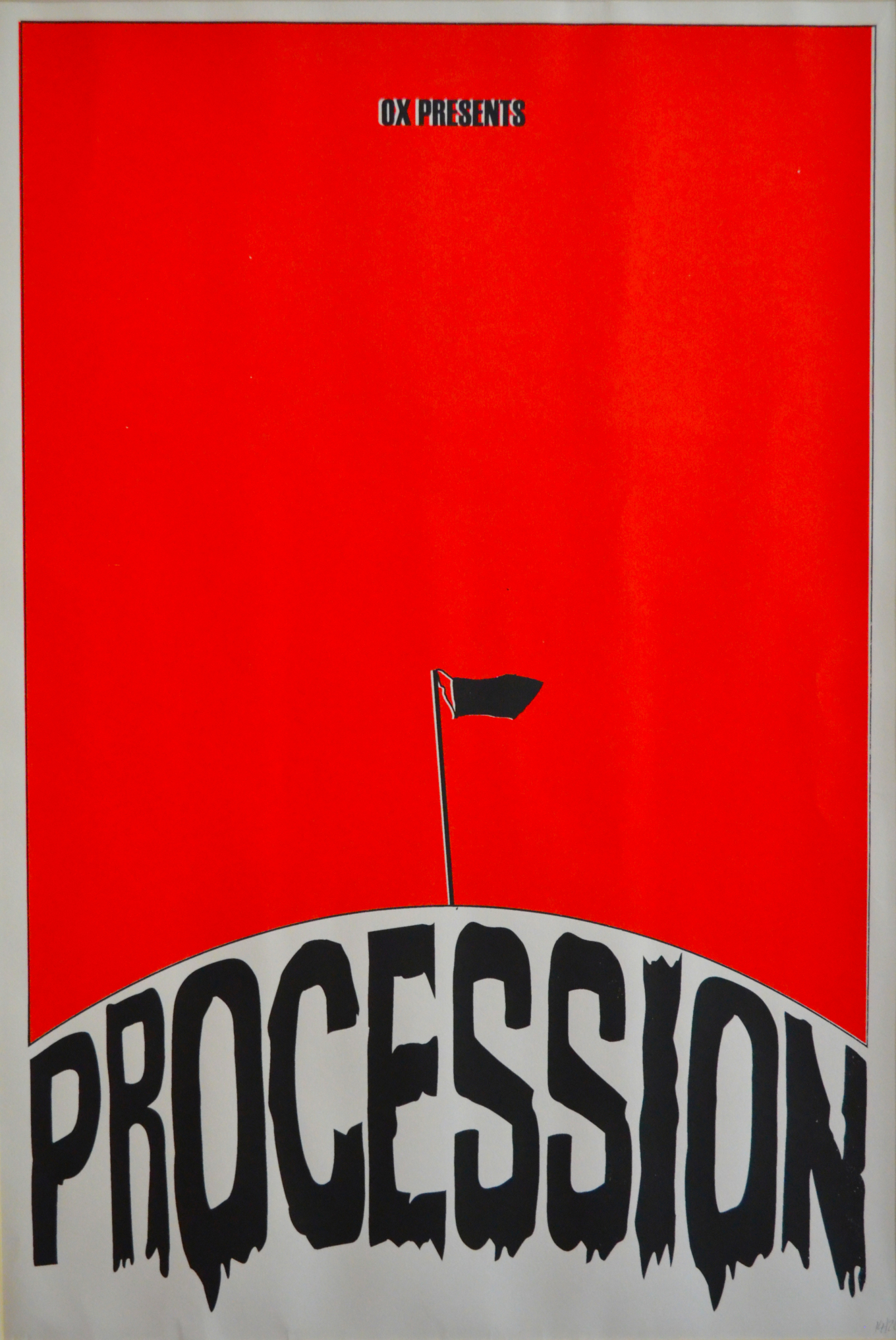 Ox Presents: Procession, Poster Ox, 2013