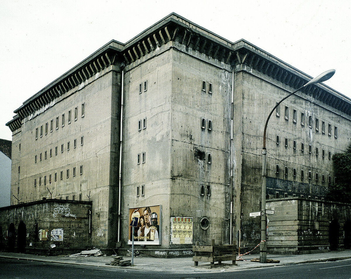 Reichsbahn Bunker. Berlin Mitte