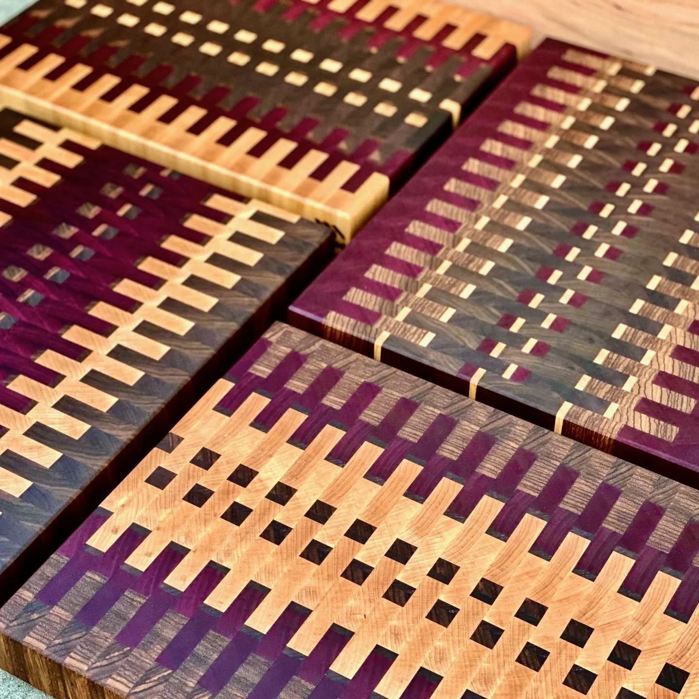 end-grain cutting boards