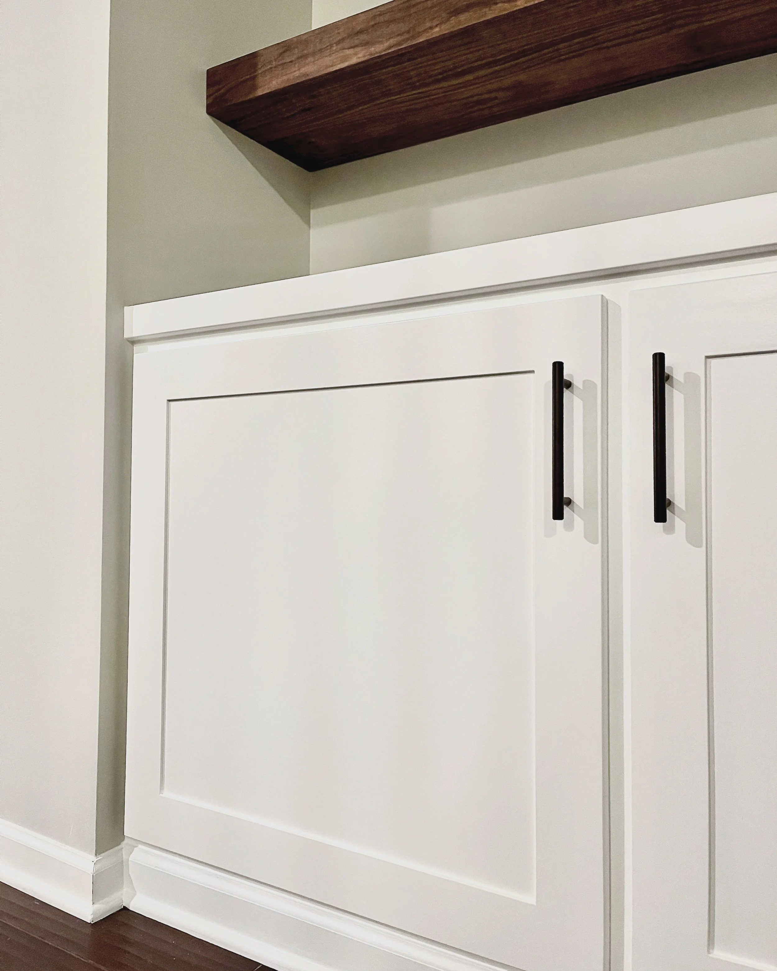 built-in cabinets