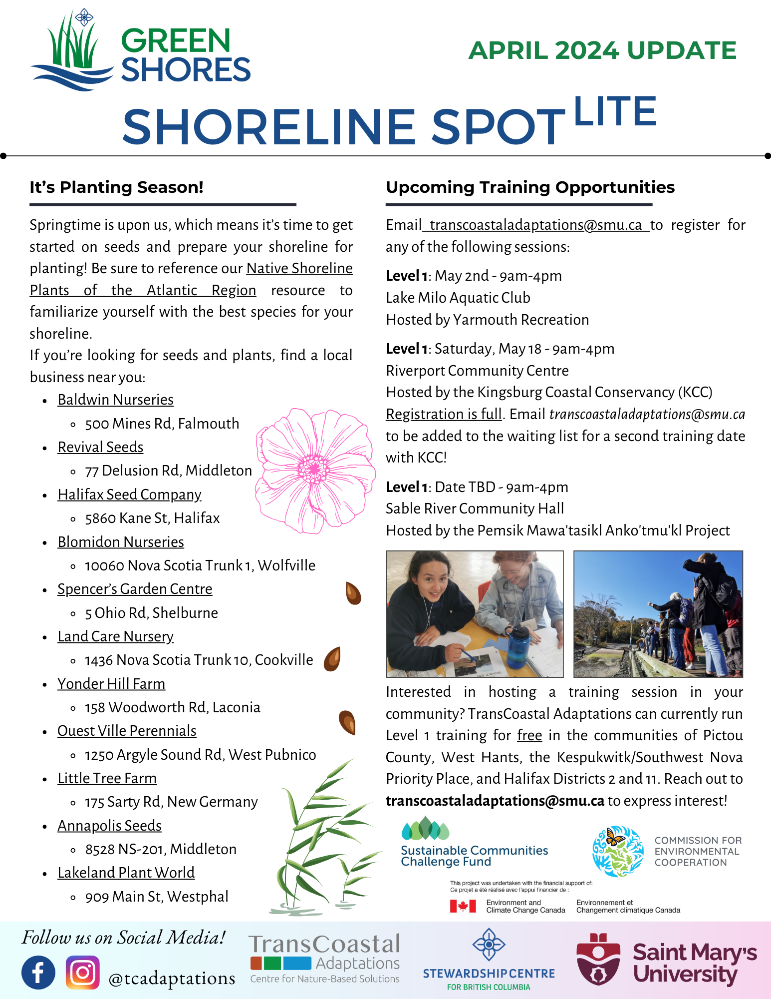 Shoreline Spot[lite] - April 2024