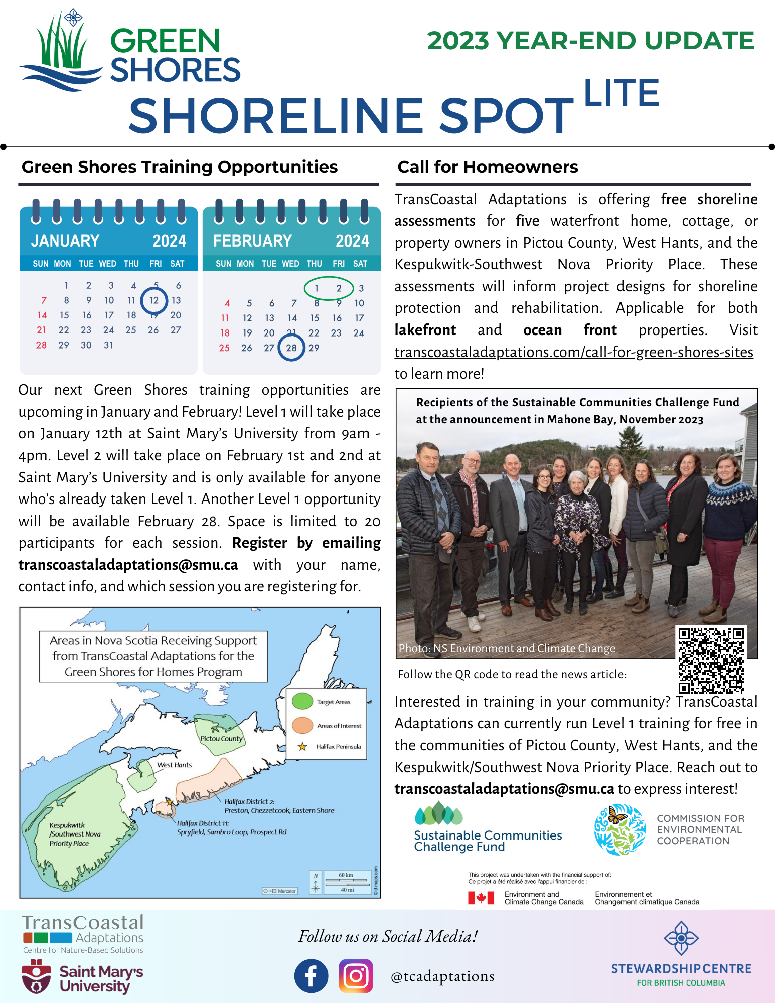 Shoreline Spot[lite] - December 2023