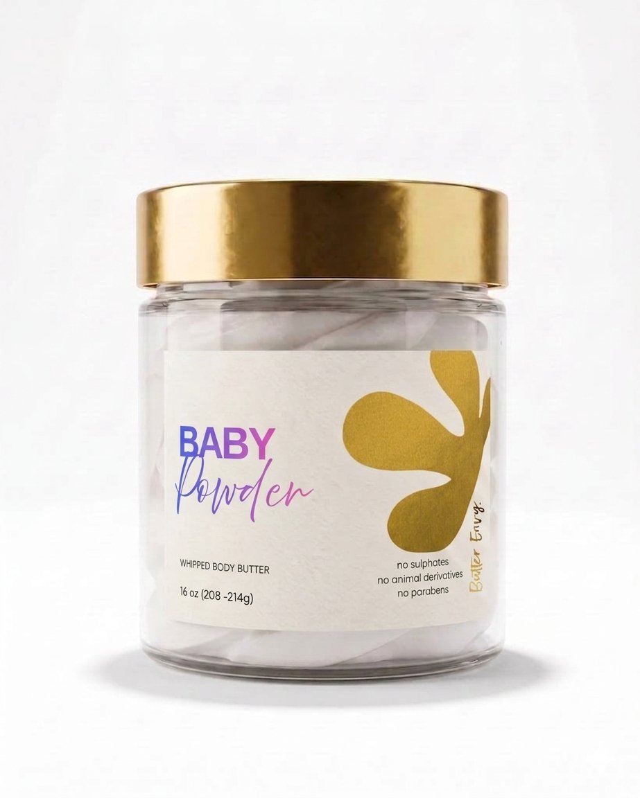 Baby Powder Whipped Shea Butter | Butter Envy