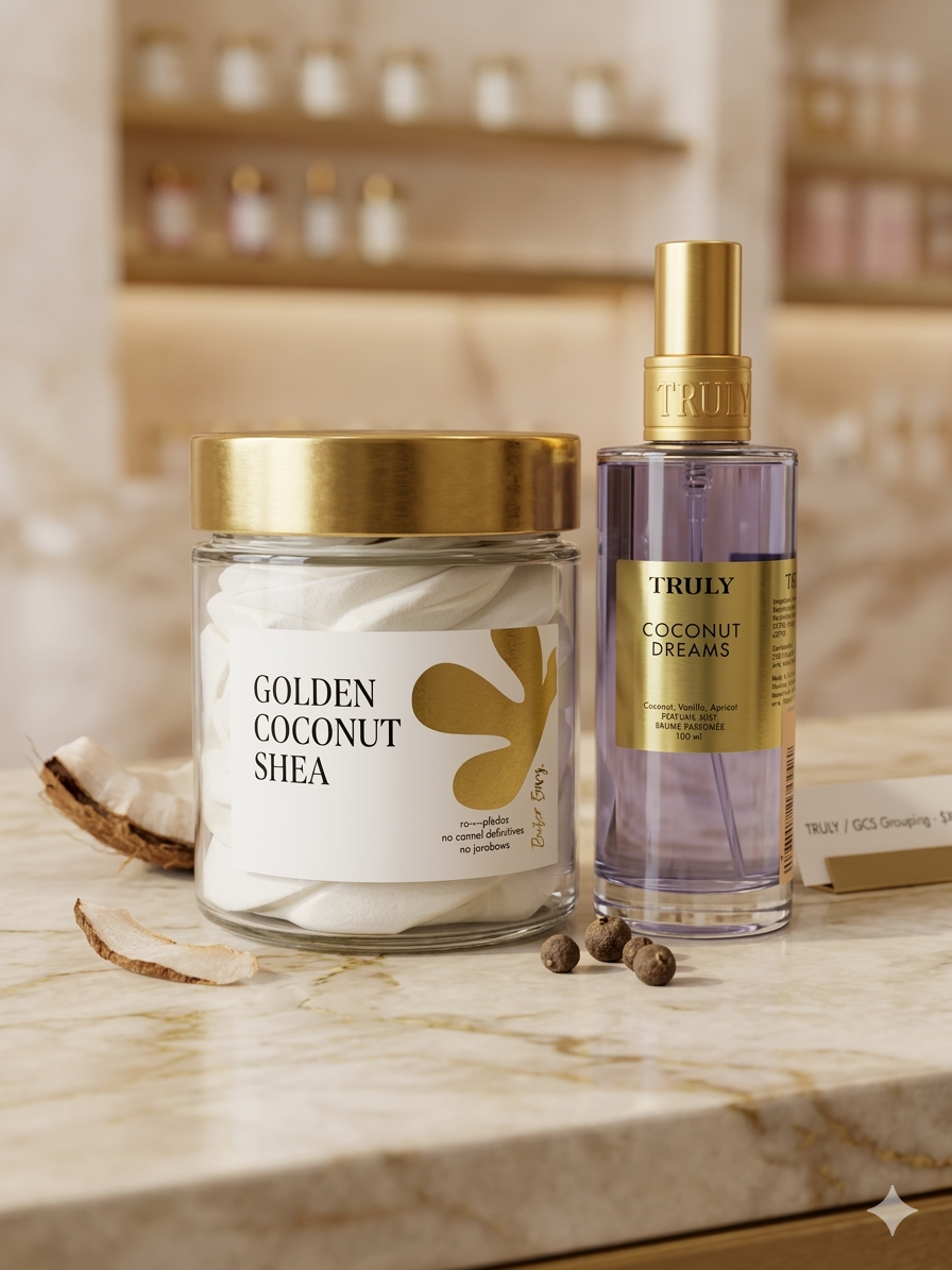 Golden Coconut Shea Whipped Shea Butter