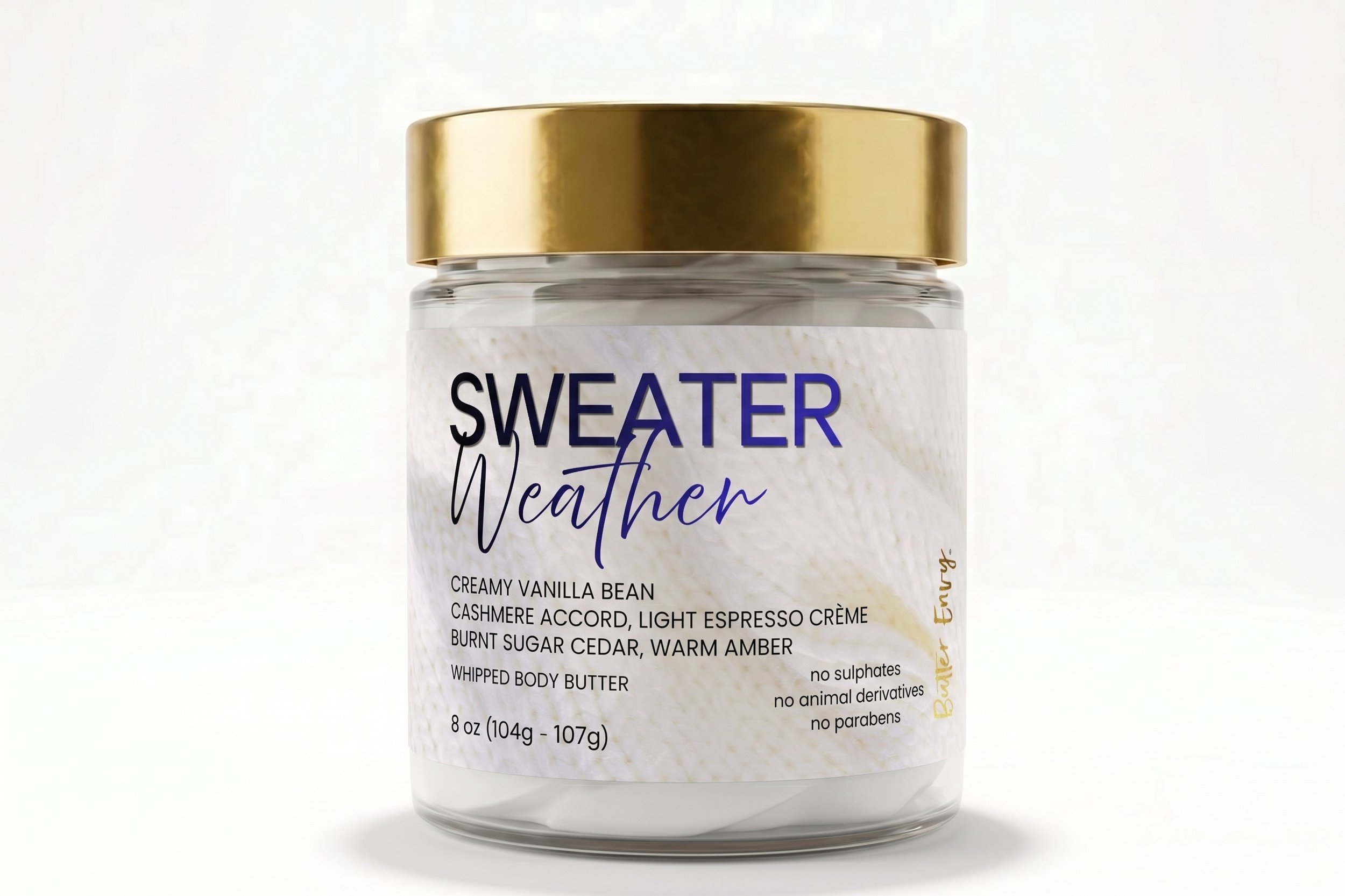 Sweater Weather Handcrafted Whipped Shea Butter