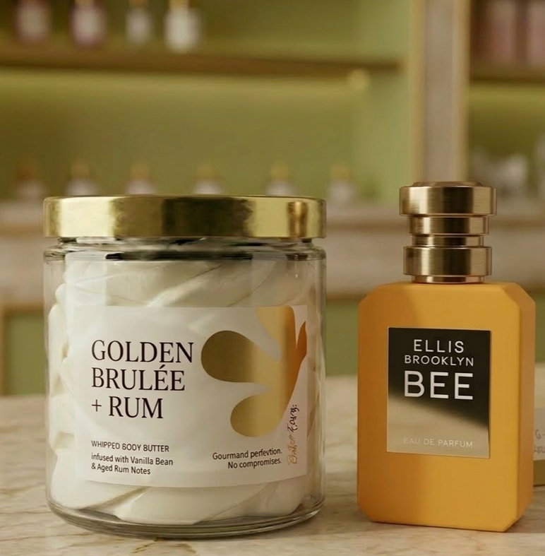 Golden Brûlée + Rum Whipped Shea Butter