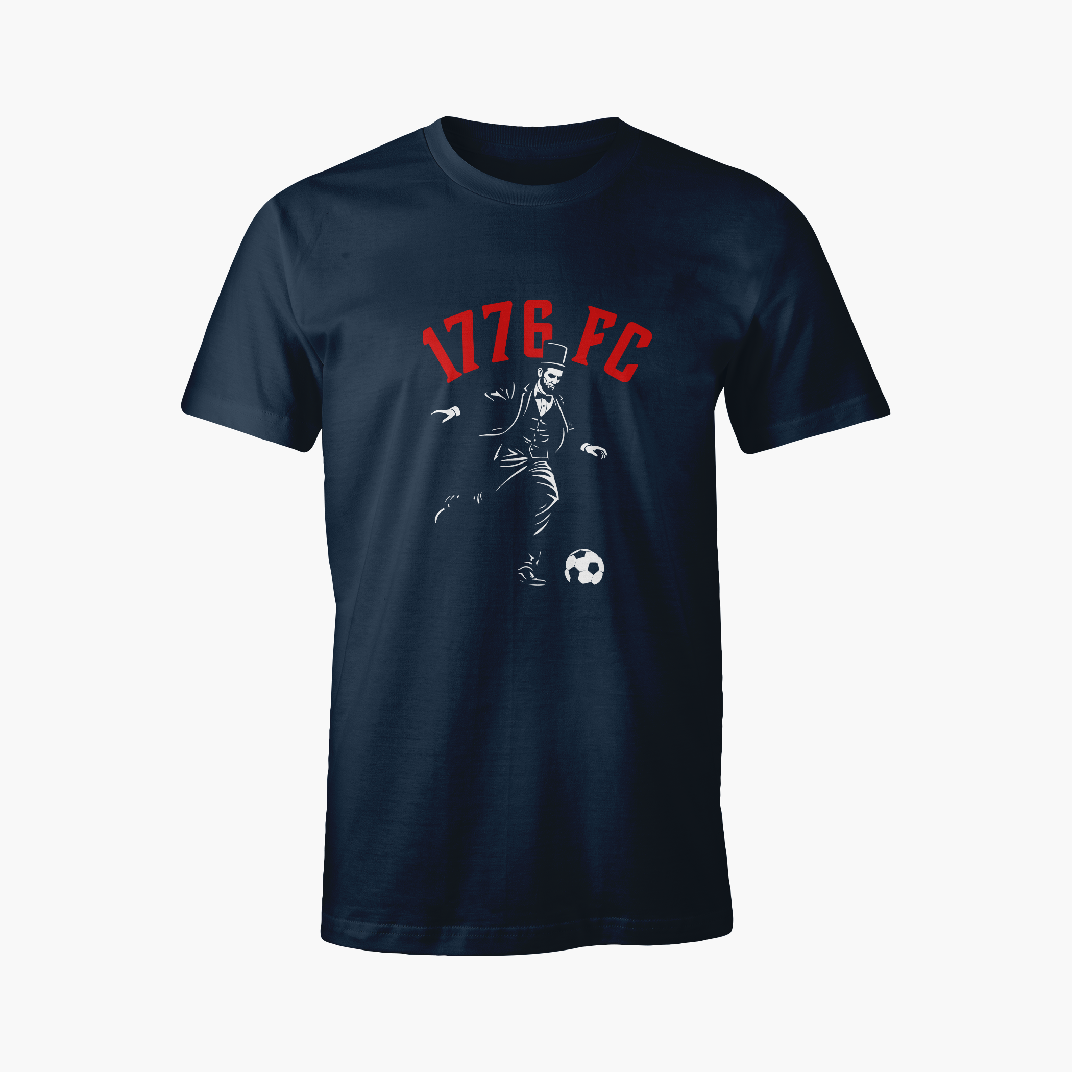 1776 FC - ABE KICKIN' - TSHIRT