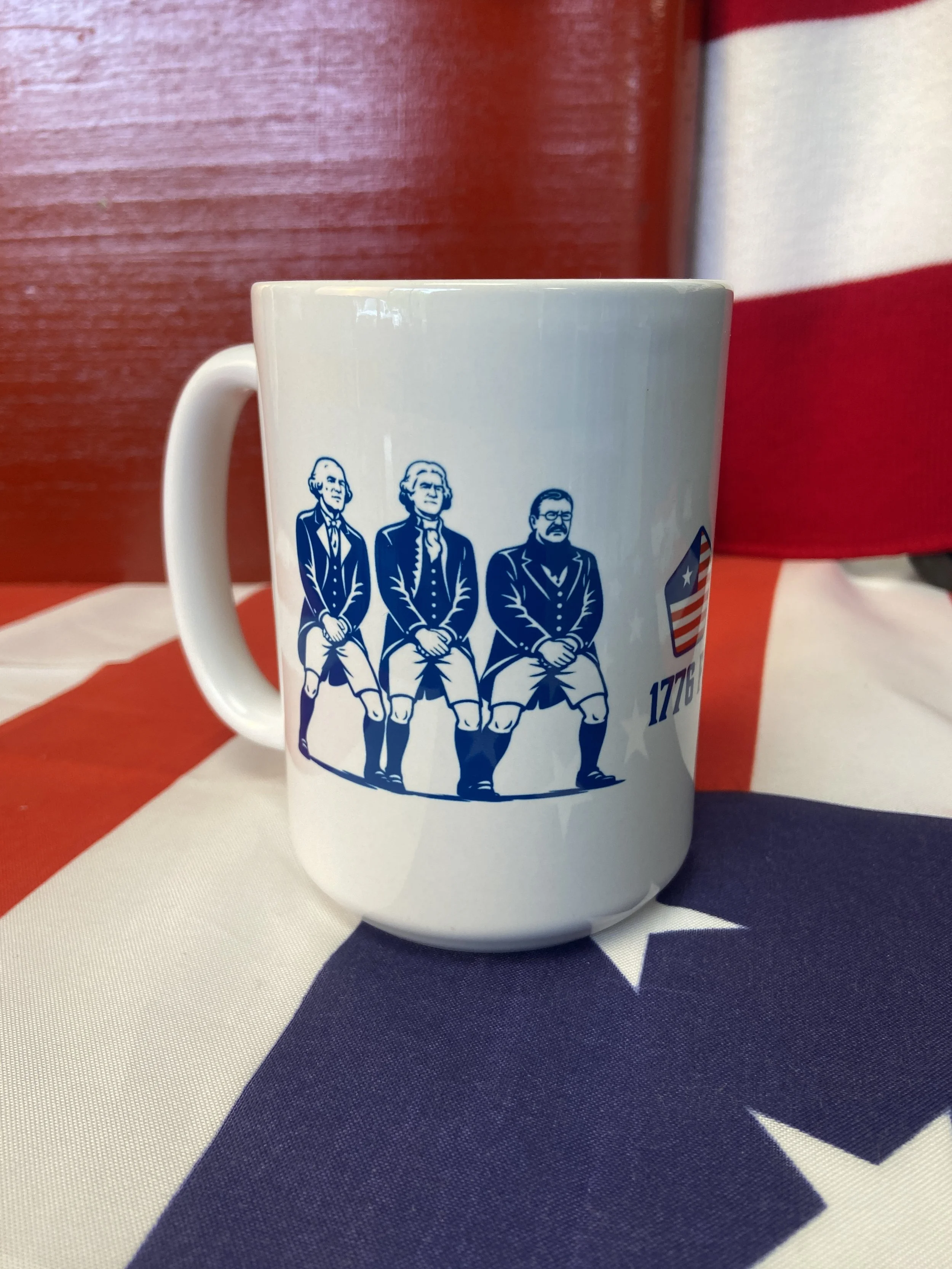 1776 FC - THE WALL OF PRESIDENTS - COFFEE MUG