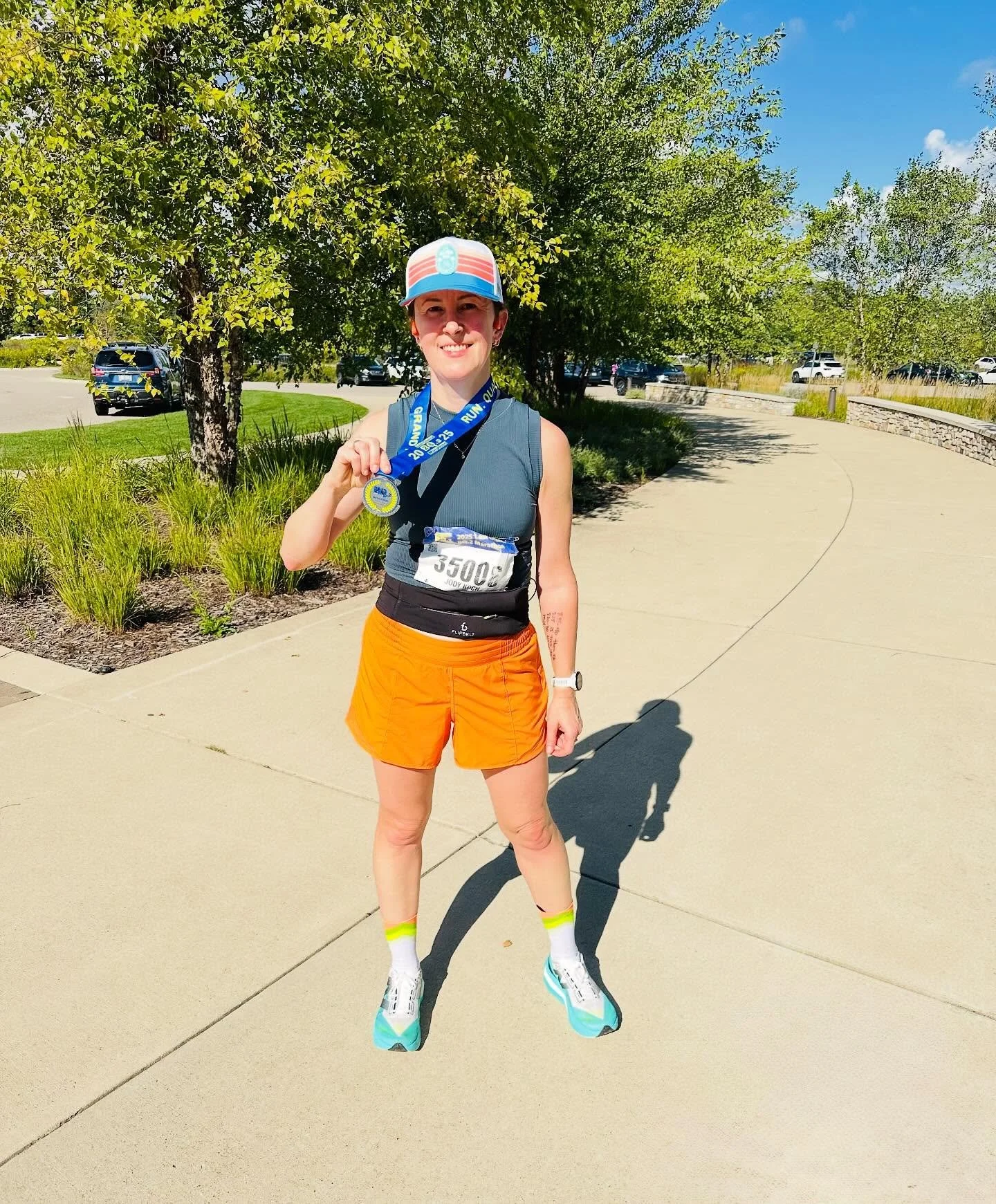 PSRC RUNNER SPOTLIGHT đ¨đ¨
@jody.koch đ‍âī¸
ã°ī¸
Hometown: Oak Park, IL đī¸
ã°ī¸
Favorite Route: Currently, Des Plaines River Trail. All-time favorite is the Poly Canyon loop in San Luis Obispo.  The view of the pacific coast from the top makes the l