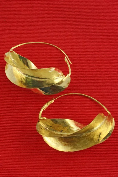 Fulani Hammered Brass Earrings5.jpg