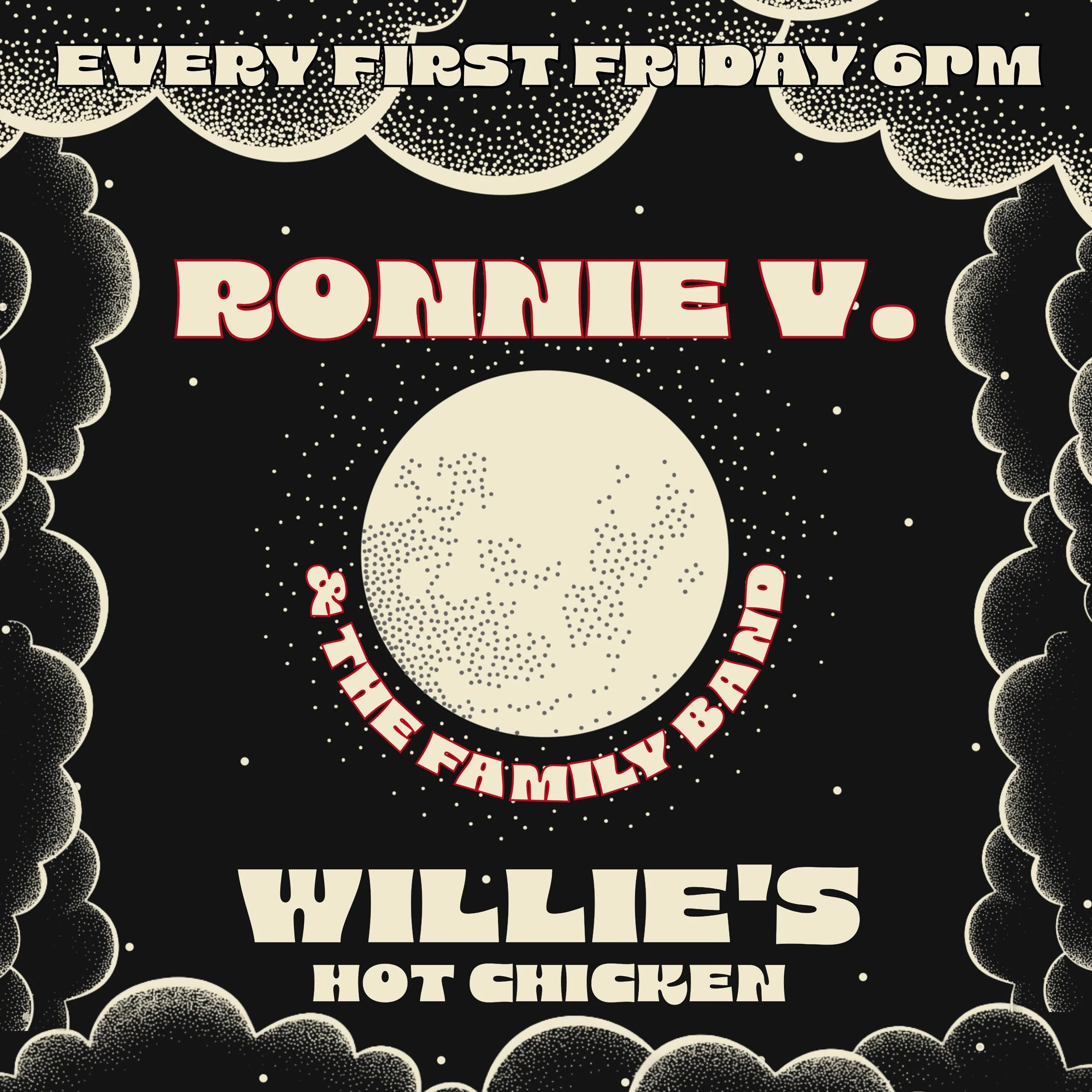 Every 1st Friday at Willie’s 