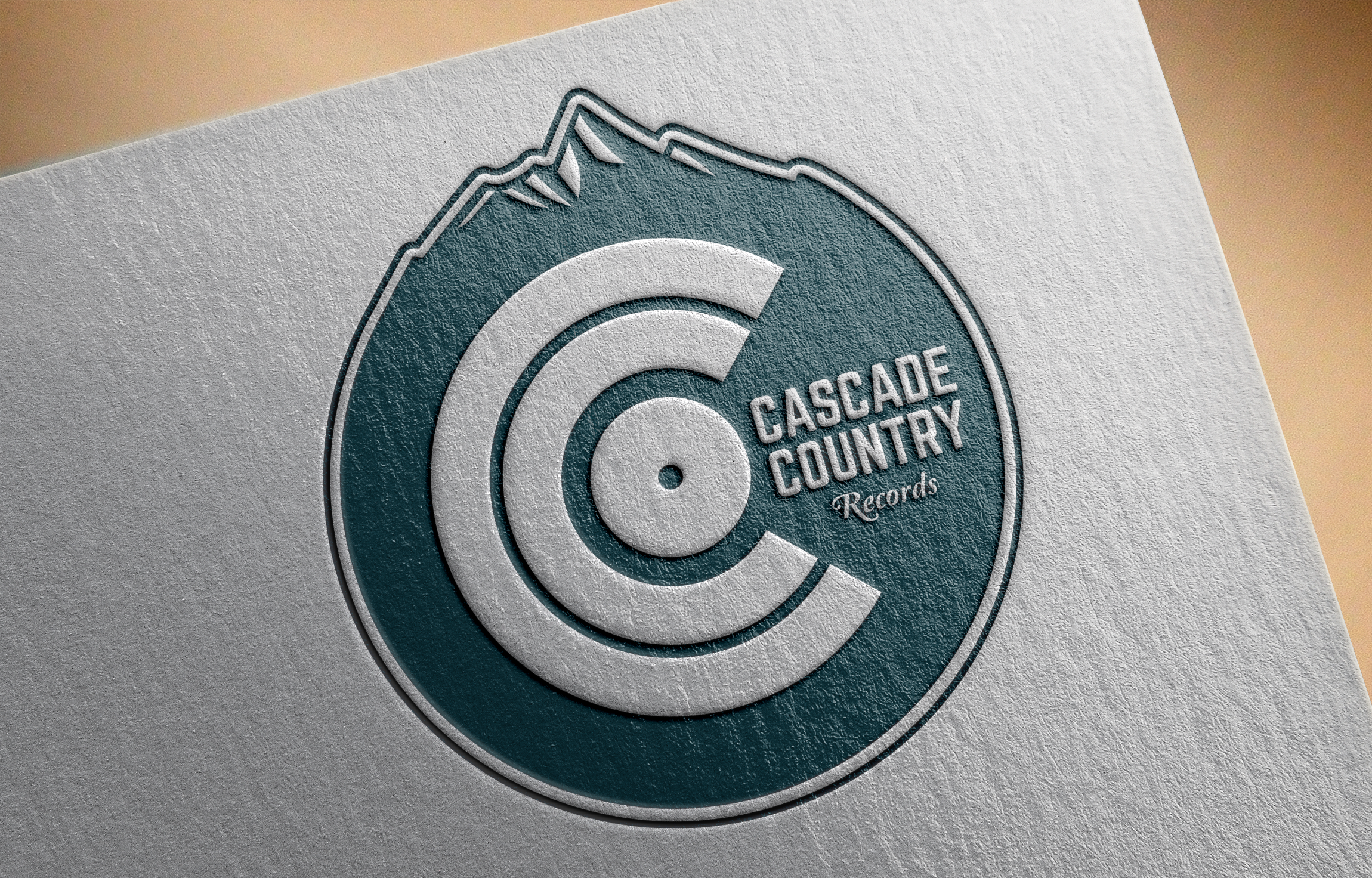 Cascade Country Records Logo