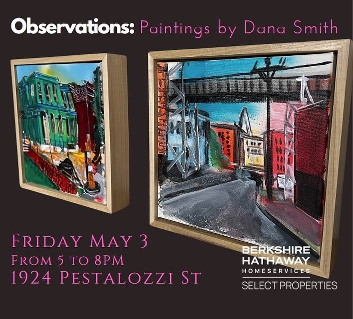 Don&rsquo;t miss this amazing art show with works from Benton Park&rsquo;s own @dana_richard_smith May 3!