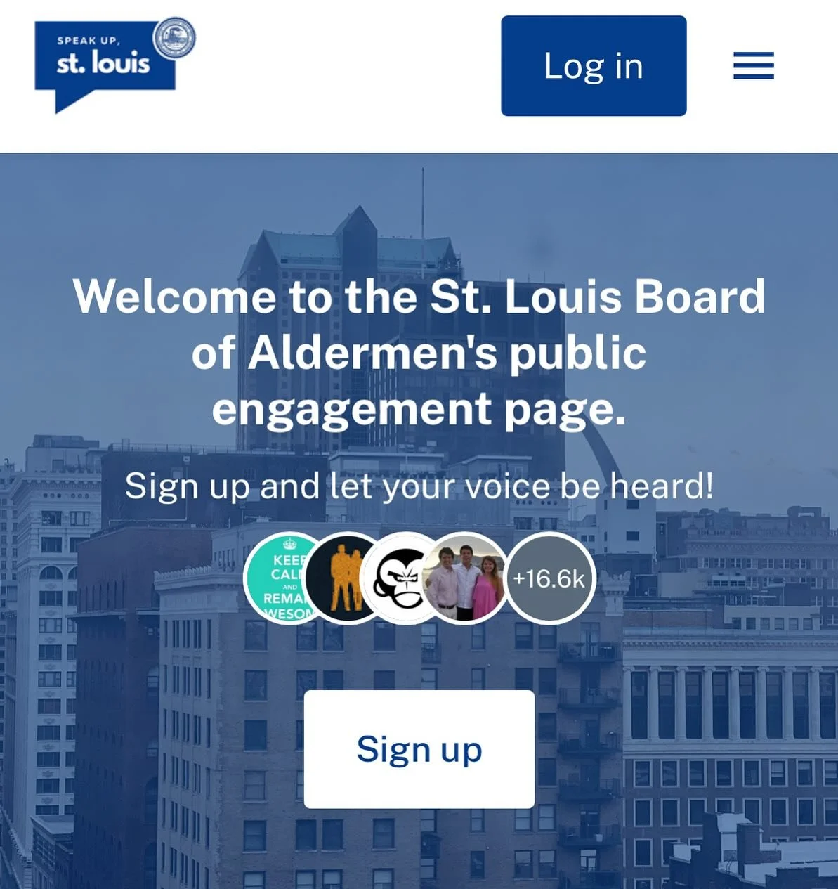 Neighbors, make sure you&rsquo;re signed up!  Link in bio under &ldquo;Speak up st louis - signup&rdquo;

(Were we thrilled to send you to another online thing? No. But this one might be great. Let&rsquo;s get signed up so we can be heard)