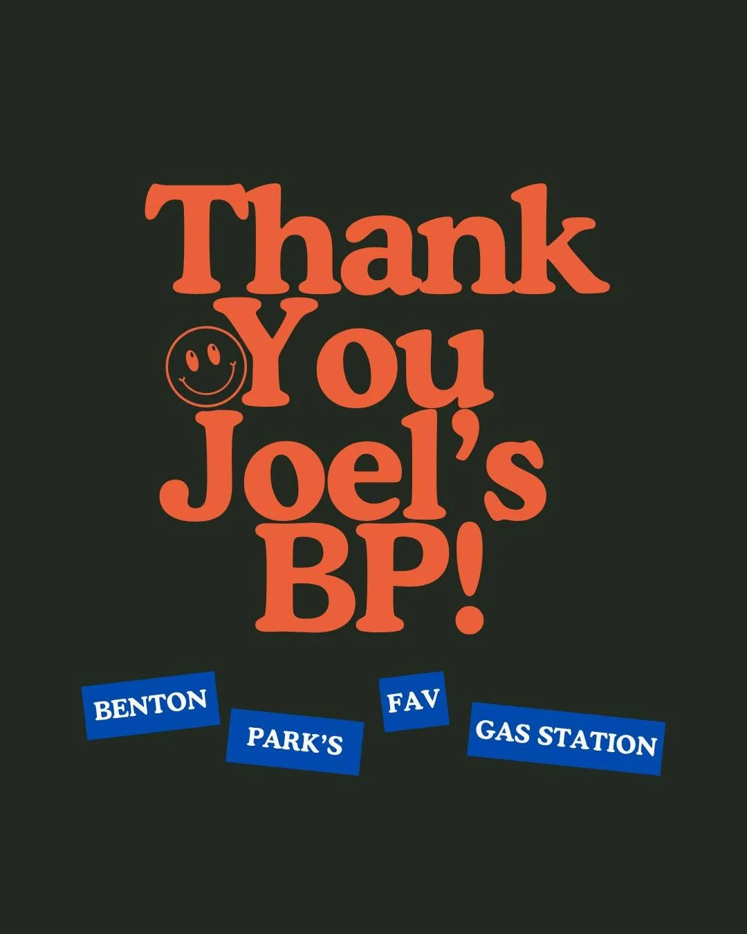 Joel's at Arsenal and Lemp has generously donated ice to all our events this season and we're so grateful! Community comes in many forms &mdash; we're so lucky to have a neighbor/gas station/bait shop/cookie supplier/quick shop/police substation as a