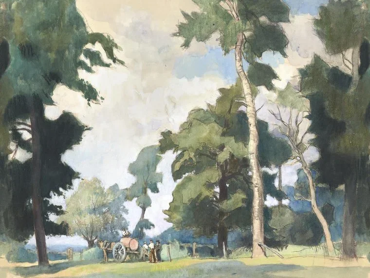 La foret de chantilly FP905001 - Lichen