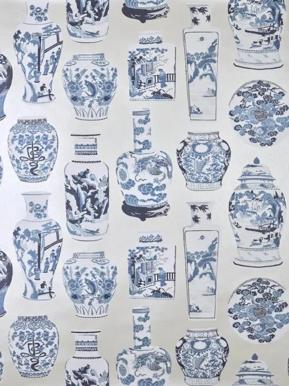 Qinghua grand FP080002 - Bleu De Chine